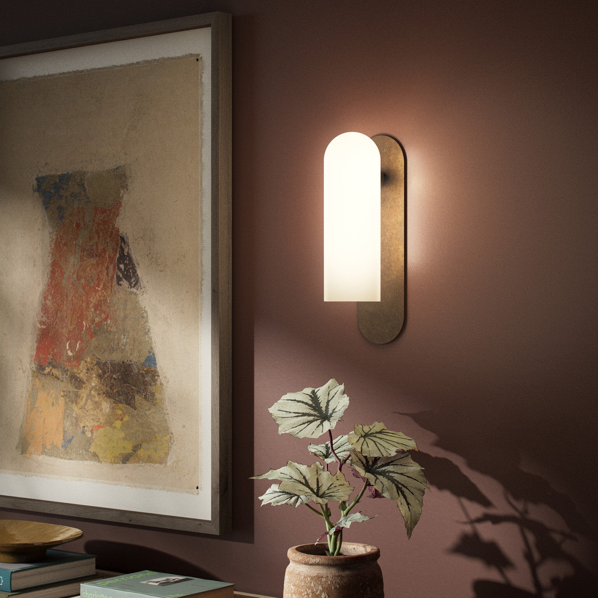 Odyssey Sconce - Opal Matte Glass