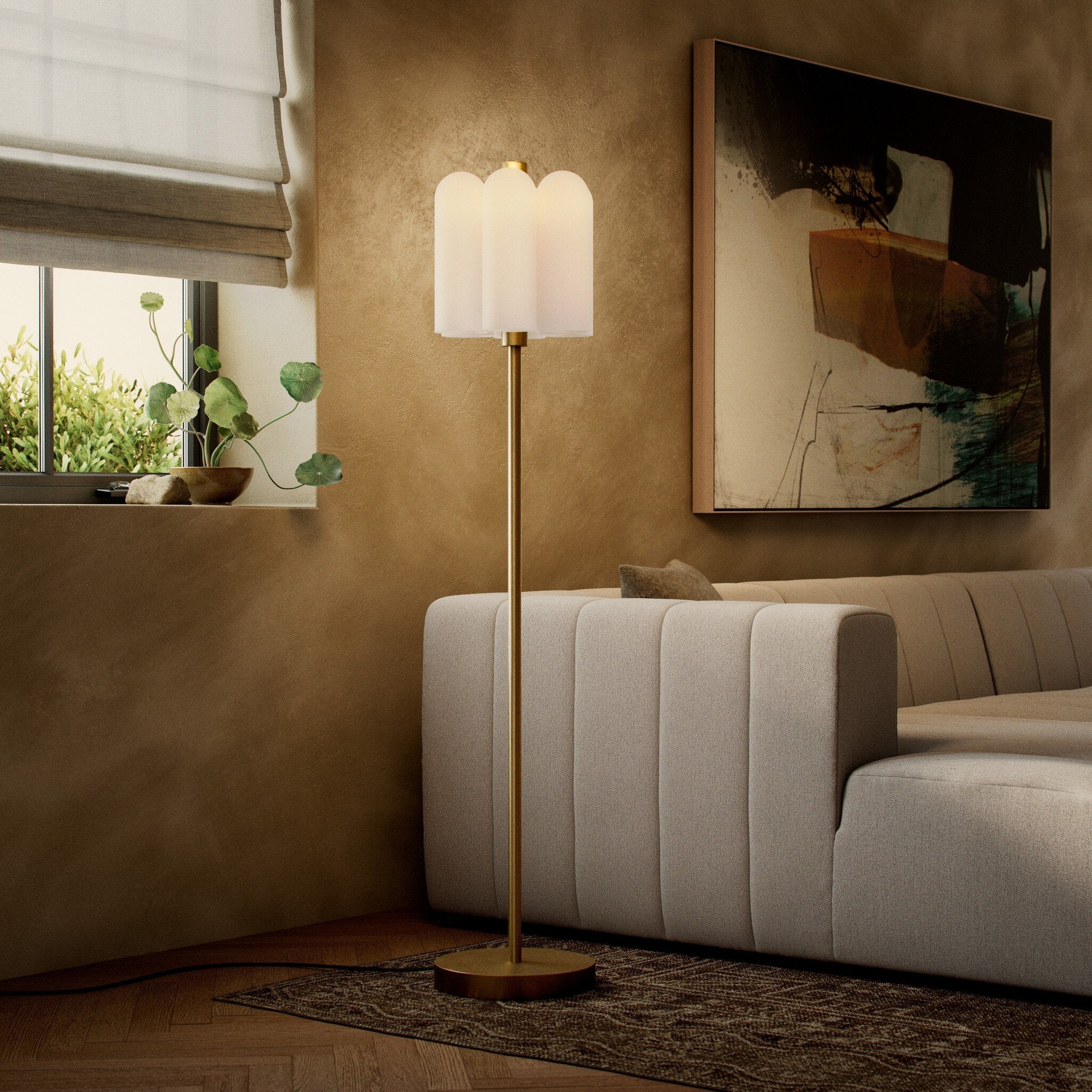 Odyssey 6 Floor Lamp Floor Lamps Four Hands     Floor Lamps,https://www.oldbonesco.com,Mid Century Furniture, Furniture Sale, Old Bones Co, Mid Century Sale, Four Hands Furniture, Sale,Gus, Sale,Perigold Odyssey 6 Floor Lamp Floor Lamps Sale, Perigold Sale Odyssey 6 Floor Lamp,Odyssey 6 Floor Lamp Lulu and Georgia,Burke Decor Sale Odyssey 6 Floor Lamp, open box furniture,Open Box Odyssey 6 Floor Lamp