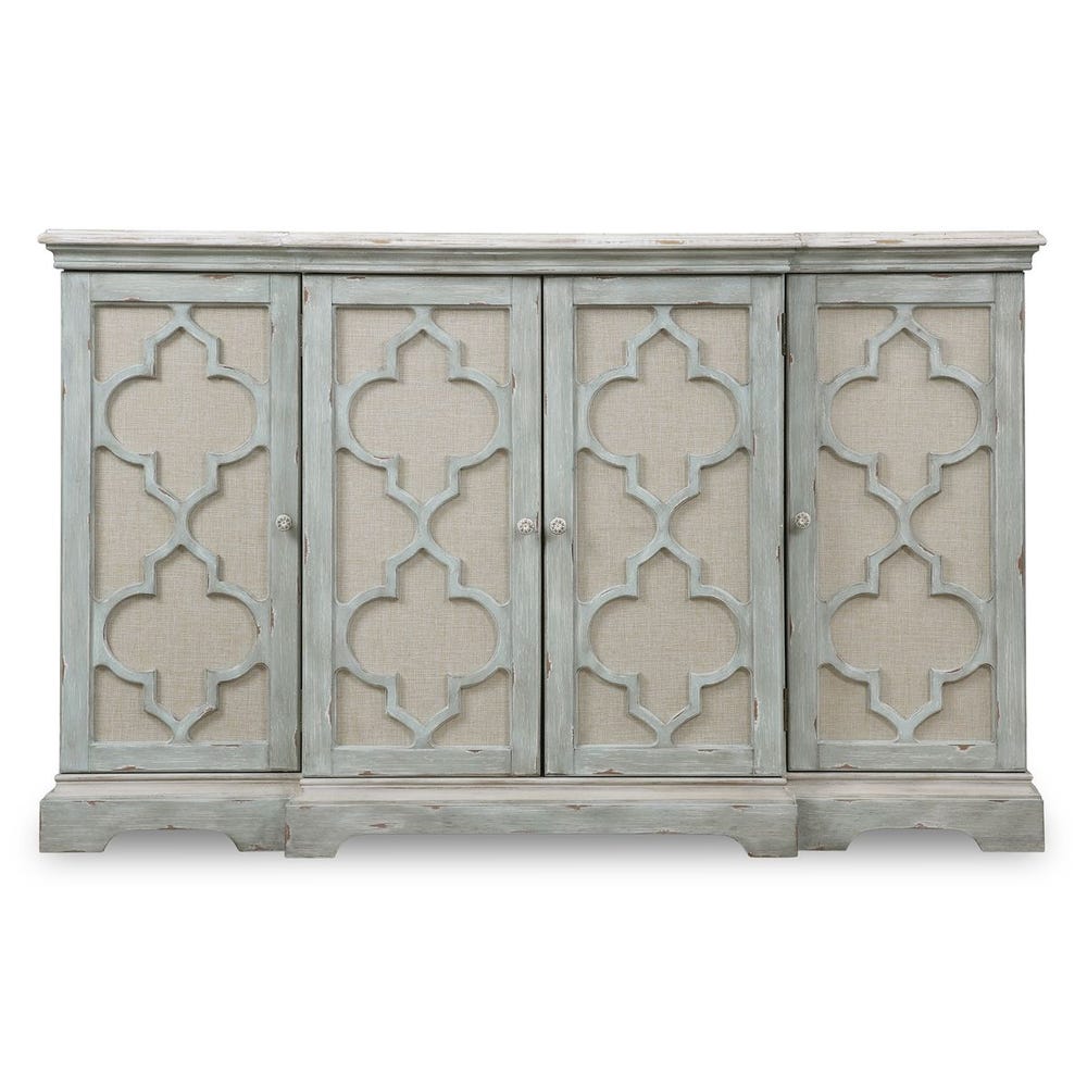 Uttermost Sophie 4 Door Grey Cabinet