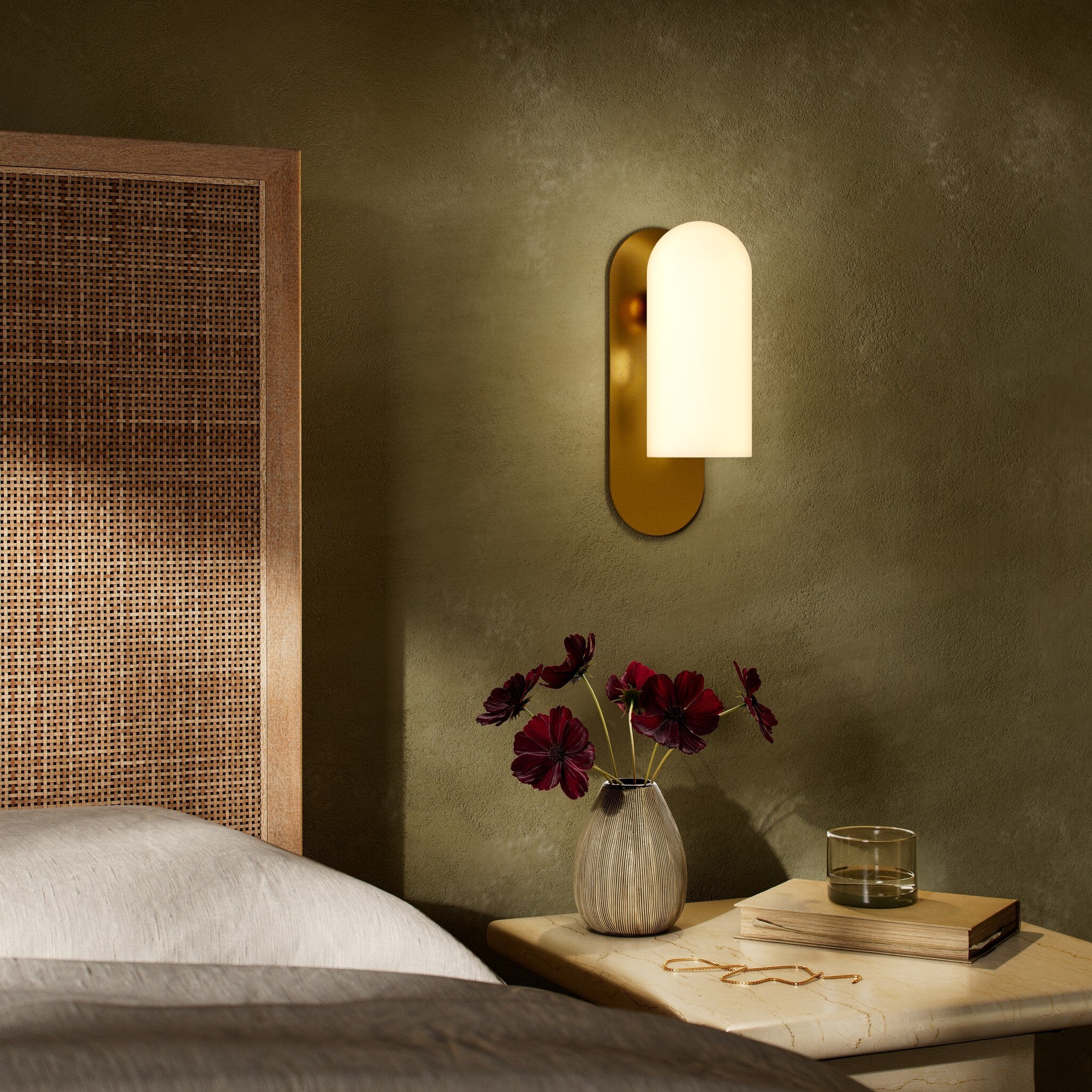 Odyssey Sconce - Opal Matte Glass