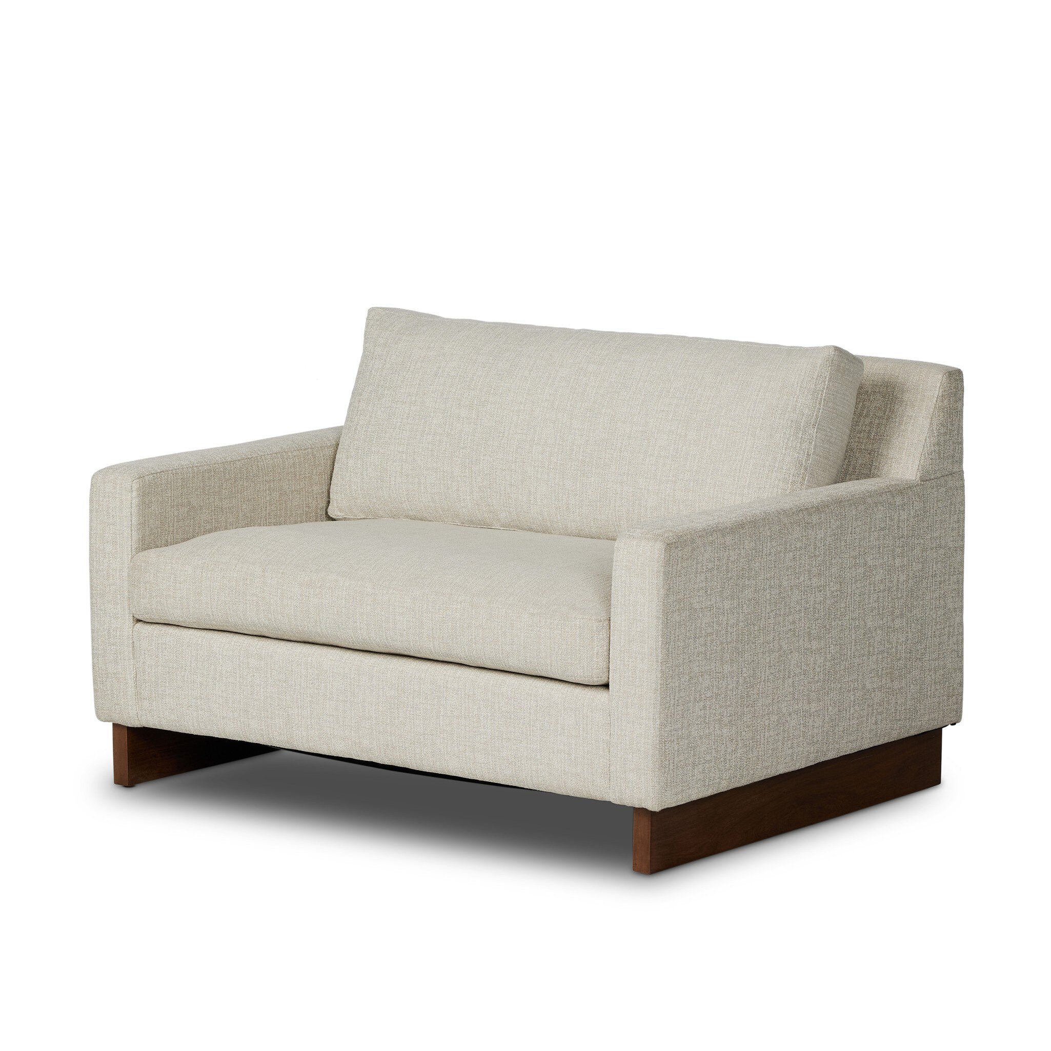 Marquez Sleeper Chair - Alameda Snow Chairs Four Hands     Chairs,https://www.oldbonesco.com,Mid Century Furniture, Furniture Sale, Old Bones Co, Mid Century Sale, Four Hands Furniture, Sale,Gus, Sale,Perigold Marquez Sleeper Chair - Alameda Snow Chairs Sale, Perigold Sale Marquez Sleeper Chair - Alameda Snow,Marquez Sleeper Chair - Alameda Snow Lulu and Georgia,Burke Decor Sale Marquez Sleeper Chair - Alameda Snow, open box furniture,Open Box Marquez Sleeper Chair - Alameda Snow