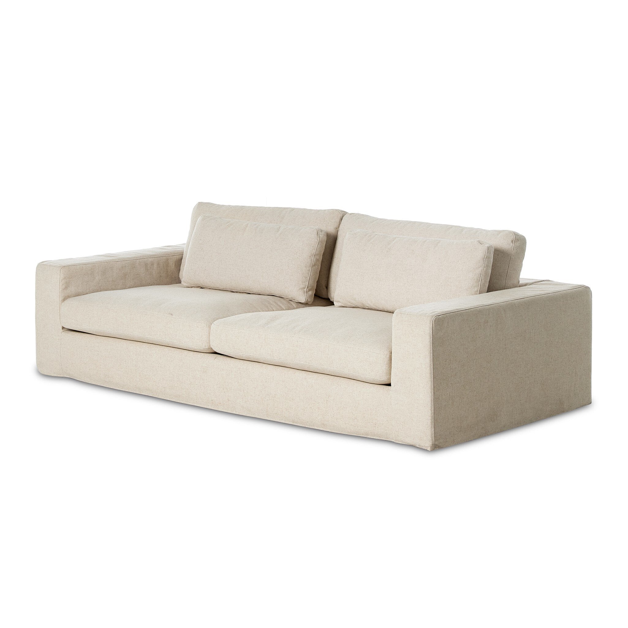 Bloor Slipcover Sofa-98" - Antwerp Natural Sofas Four Hands     Sofas,https://www.oldbonesco.com,Mid Century Furniture, Furniture Sale, Old Bones Co, Mid Century Sale, Four Hands Furniture, Sale,Gus, Sale,Perigold Bloor Slipcover Sofa-98" - Antwerp Natural Sofas Sale, Perigold Sale Bloor Slipcover Sofa-98" - Antwerp Natural,Bloor Slipcover Sofa-98" - Antwerp Natural Lulu and Georgia,Burke Decor Sale Bloor Slipcover Sofa-98" - Antwerp Natural, open box furniture,Open Box Bloor Slipcover Sofa-98" - Antwerp Na