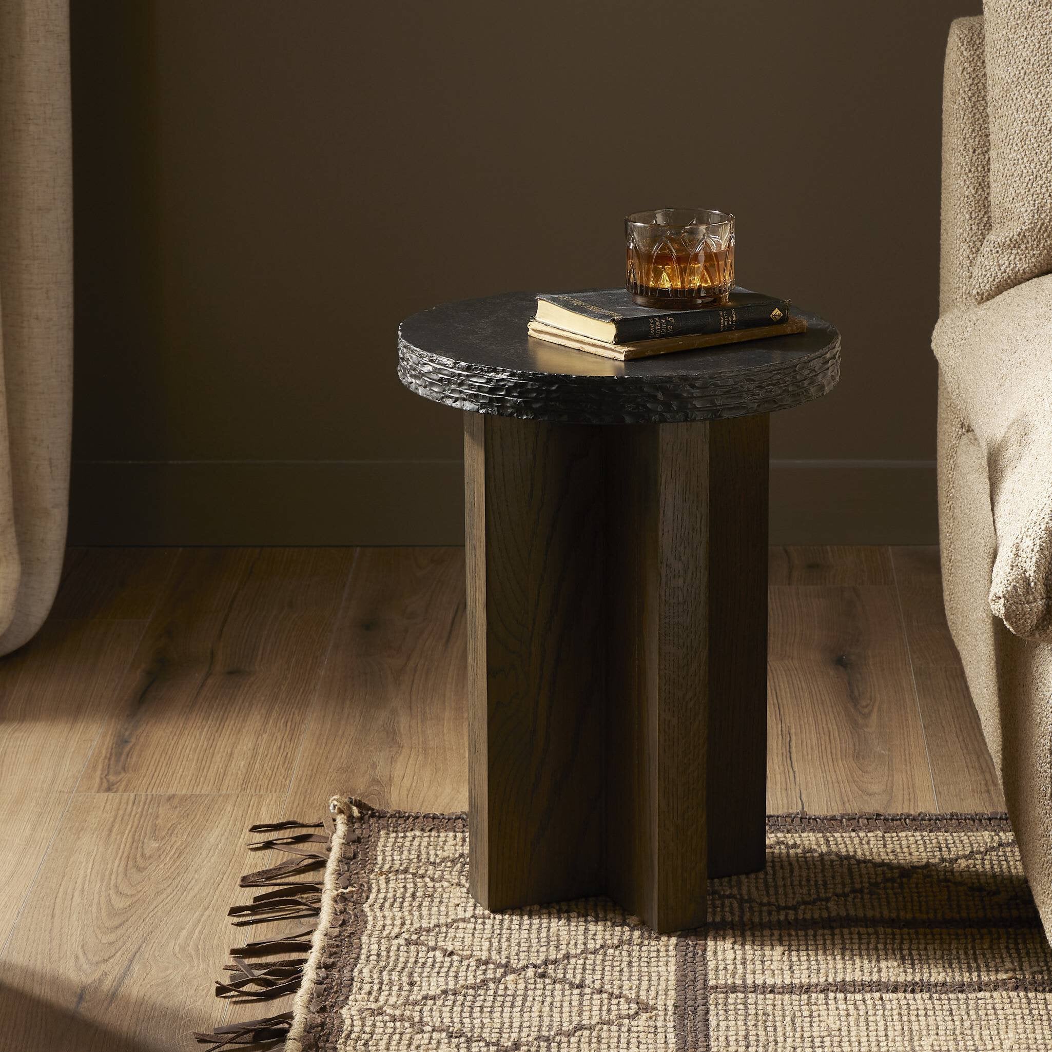 Mezes End Table Side & End Tables Four Hands , Black Friday Sale Four Hands Furniture Sale, Old Bones Co, Mid Century Furniture Sale, Four Hands Furniture, Black Friday Sale Mezes End Table,Gus Sale, Perigold Mezes End Table Side & End Tables Black Friday Sale , Perigold Sale Mezes End Table,Mezes End Table Lulu and Georgia, Burke Decor Sale Mezes End Table, www.oldbonesco.com