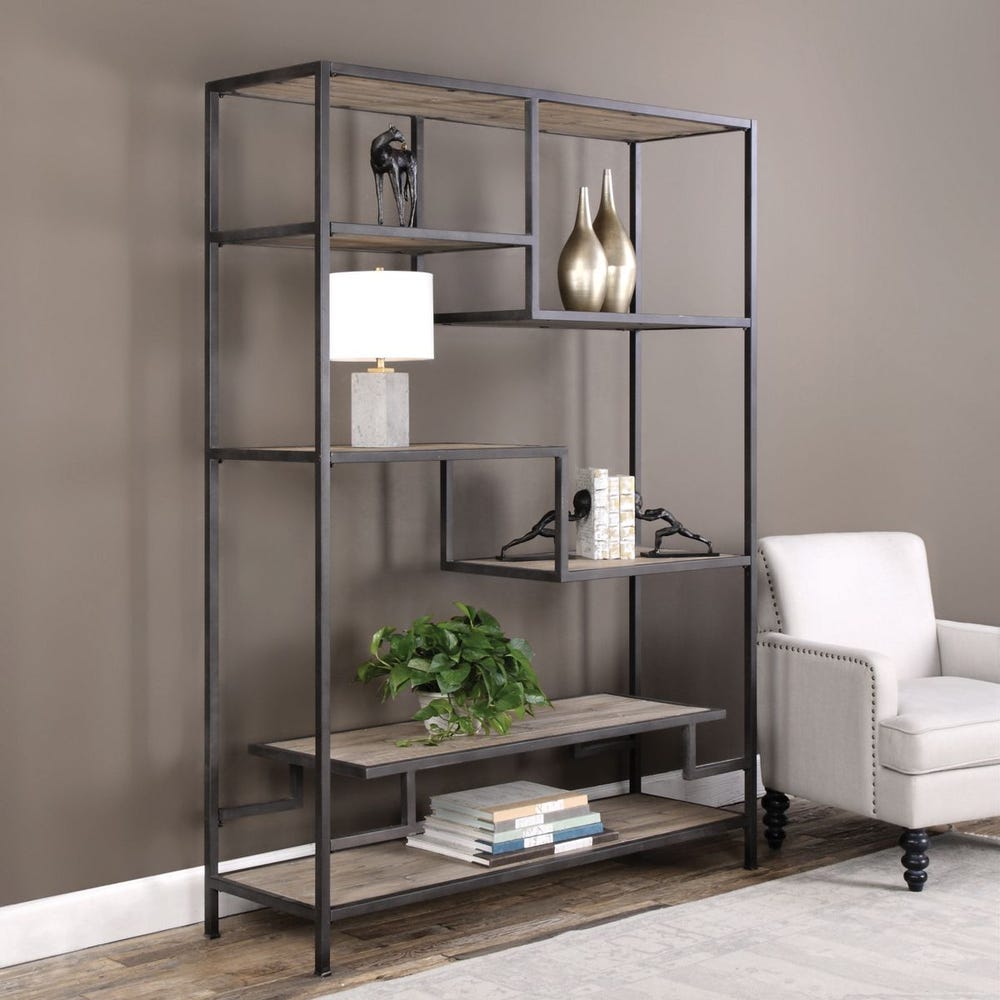 Uttermost Sherwin Industrial Etagere