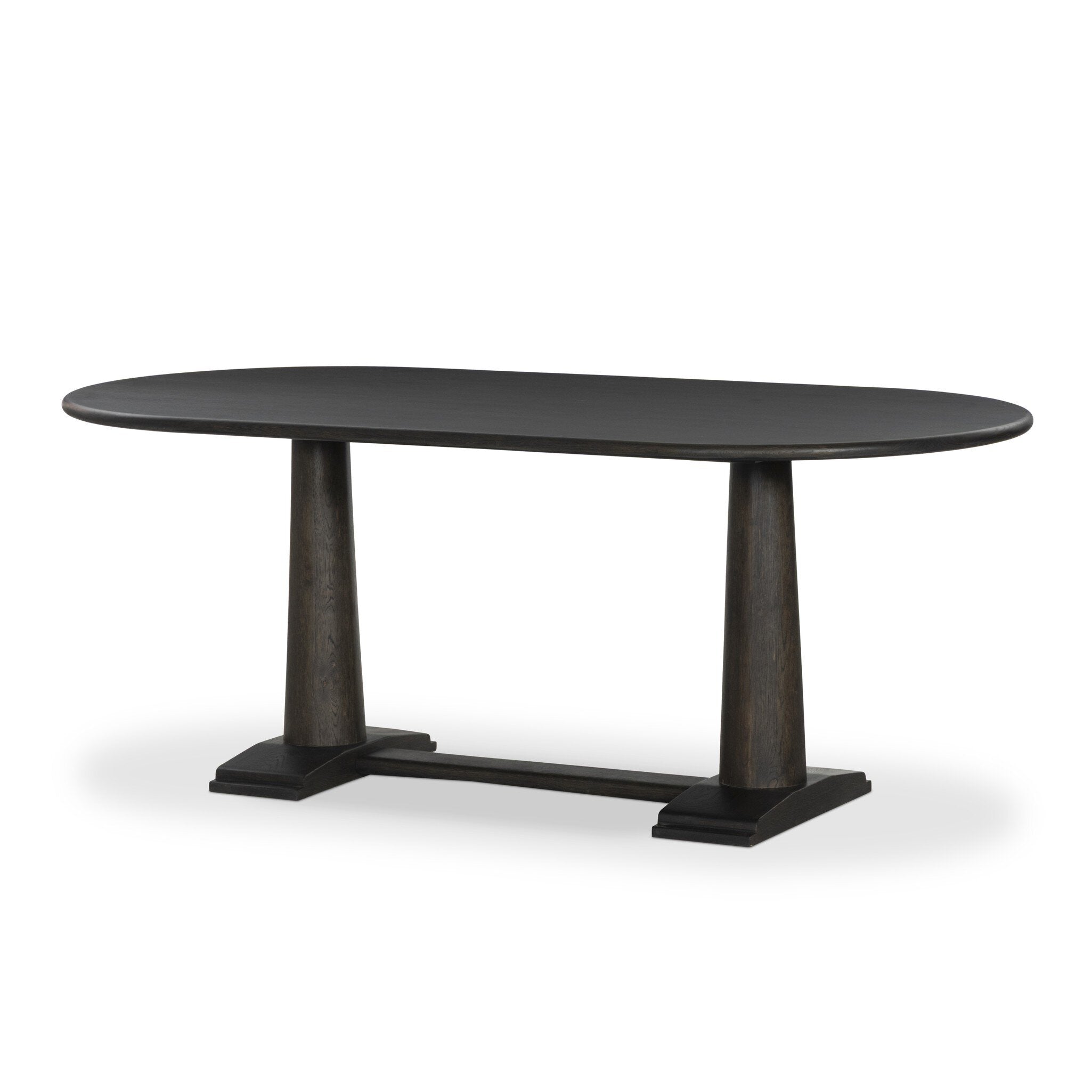 Chamberlain Dining Table - Espresso Oak Veneer