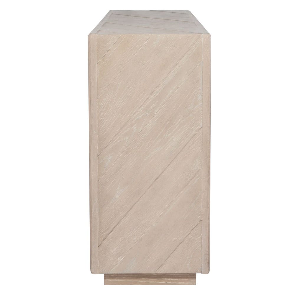 Uttermost Prism Light Oak Console Table