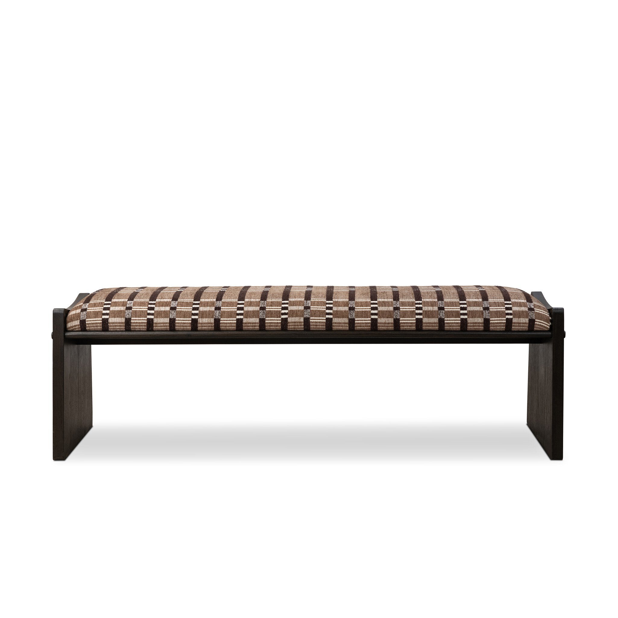 Eros Accent Bench - Sandhill Cocoa