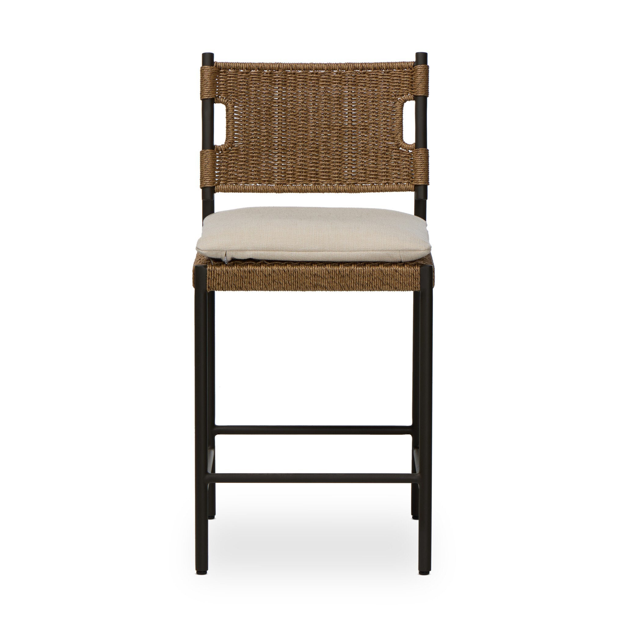 Miller Outdoor Woven Counter Stool