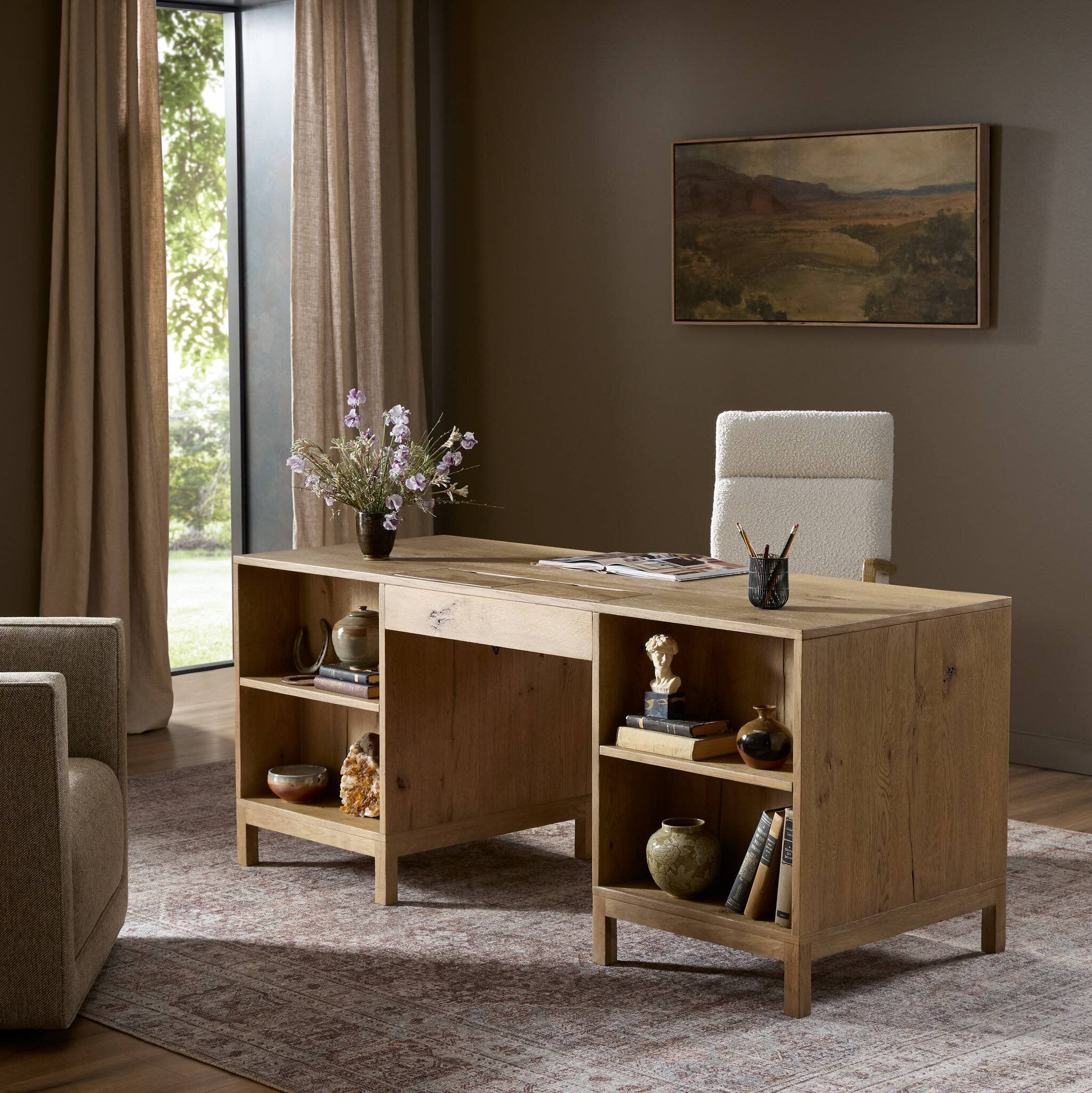 Tula Executive Desk Desks Four Hands , Black Friday Sale Four Hands Furniture Sale, Old Bones Co, Mid Century Furniture Sale, Four Hands Furniture, Black Friday Sale Tula Executive Desk,Gus Sale, Perigold Tula Executive Desk Desks Black Friday Sale , Perigold Sale Tula Executive Desk,Tula Executive Desk Lulu and Georgia, Burke Decor Sale Tula Executive Desk, www.oldbonesco.com