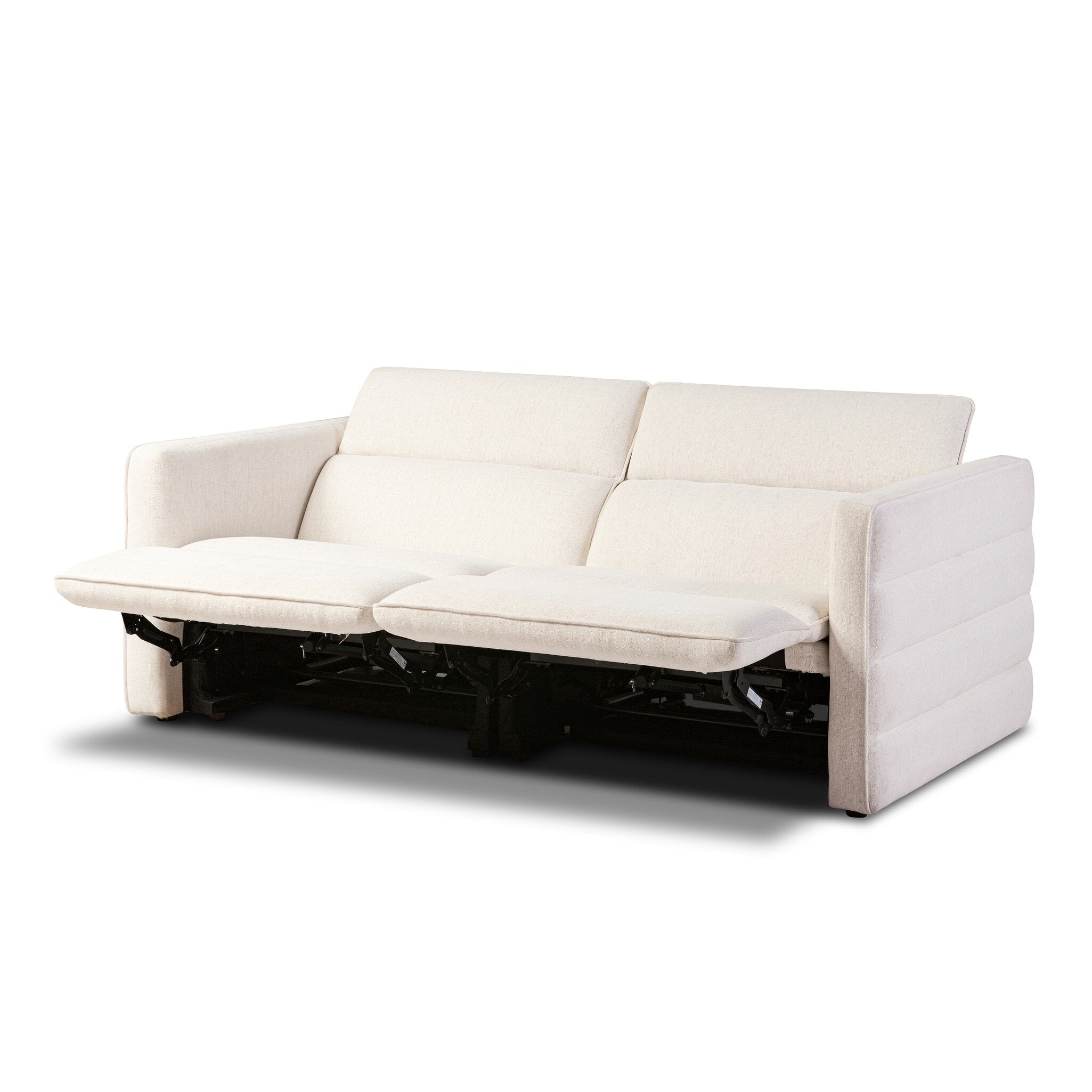 Kenlee Power Recliner 2-Piece Sectional - Crypton Nomad Snow