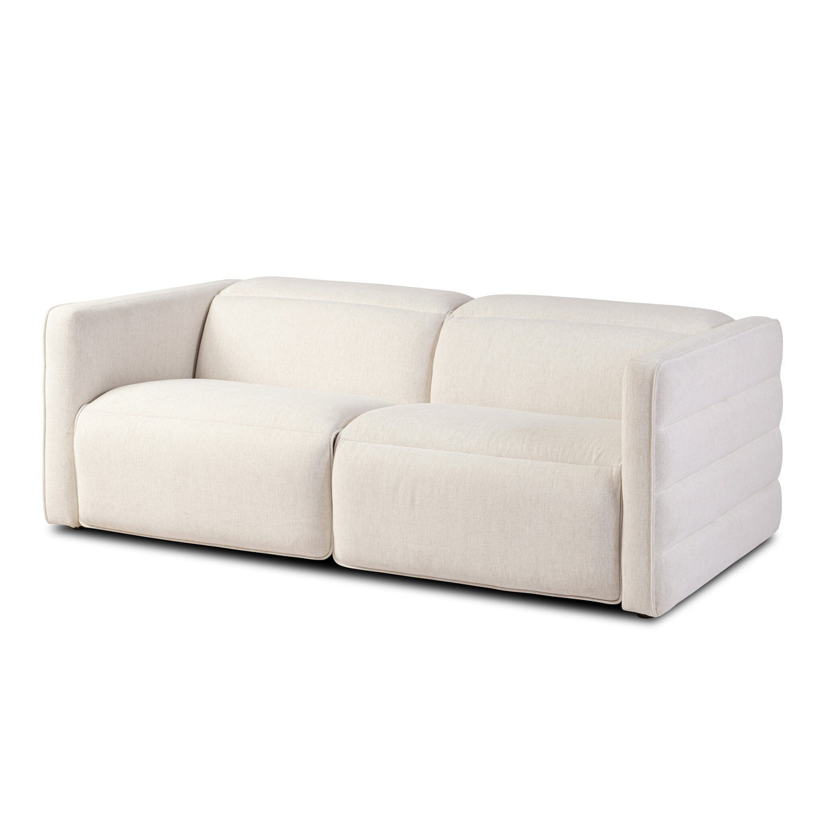 Kenlee Power Recliner 2-Piece Sectional - Crypton Nomad Snow