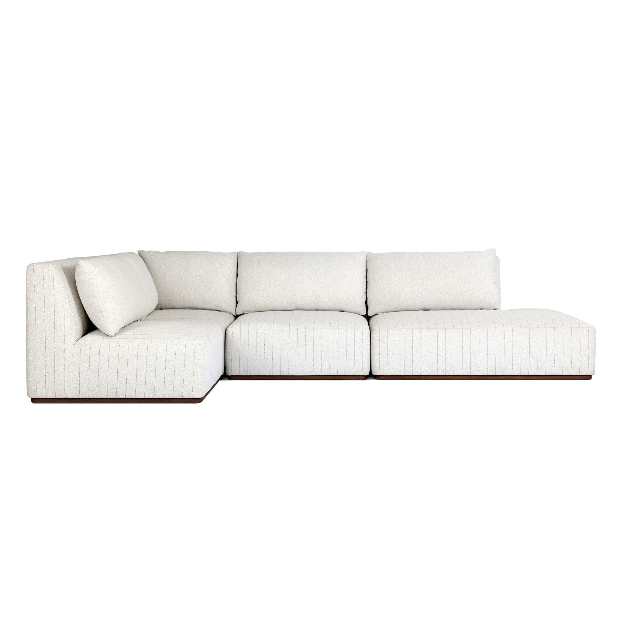 Adler Outdoor 4 Piece Sectional - Amalfi Natural