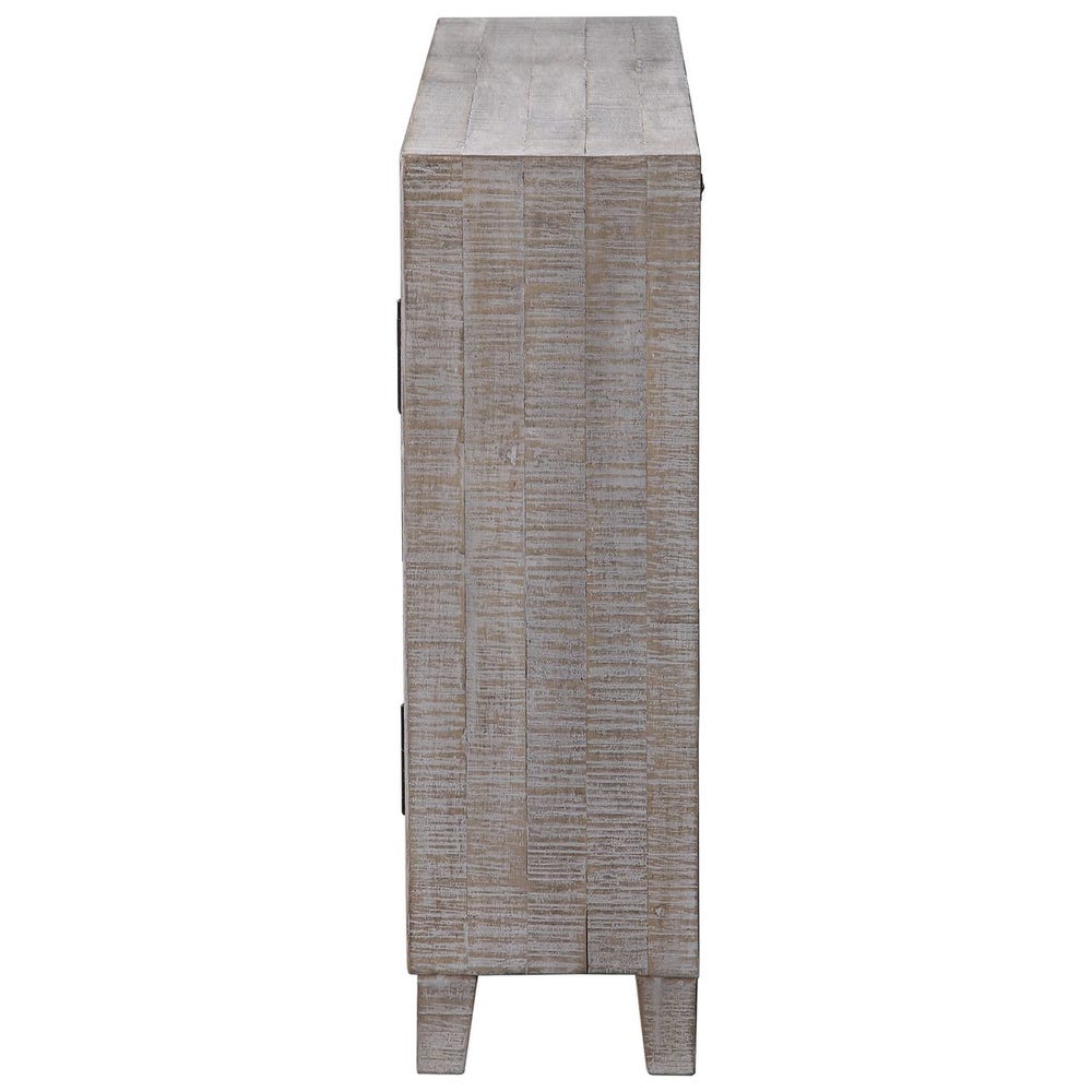 Uttermost Adalind White Washed Accent Cabinet