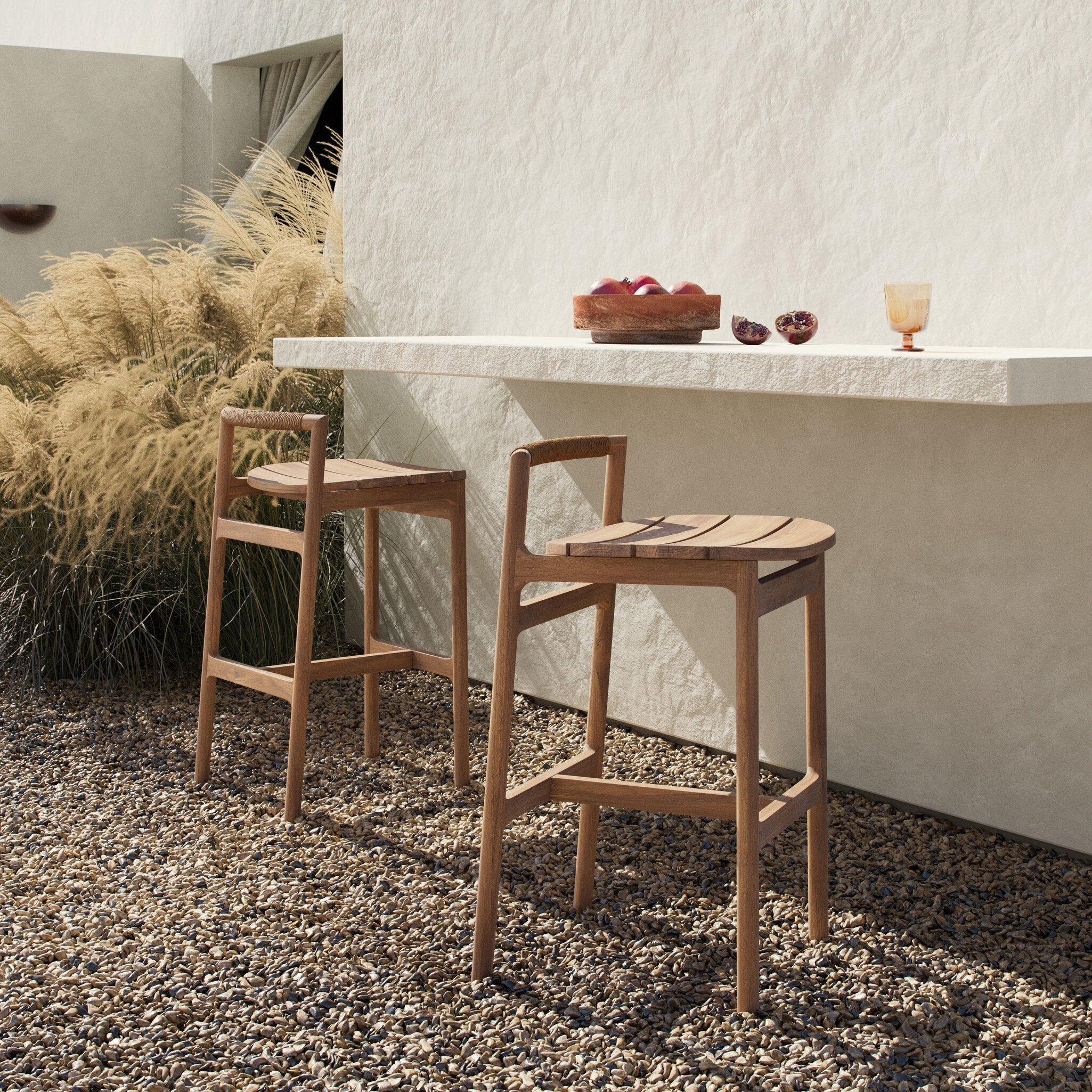 Baden Outdoor Bar Stool