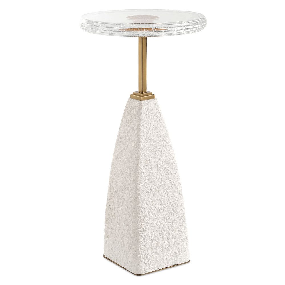 Uttermost Sora Glass Drink Table