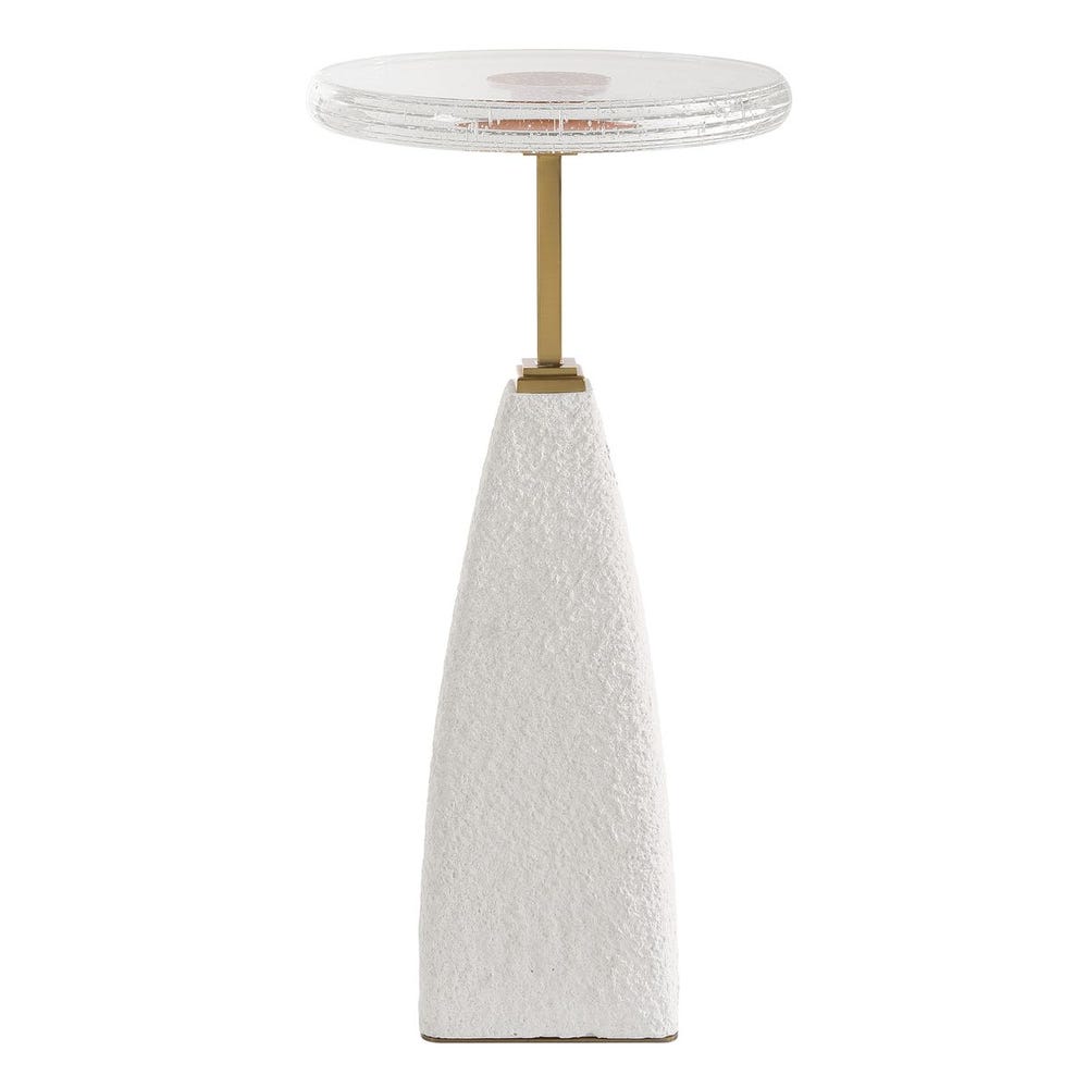 Uttermost Sora Glass Drink Table