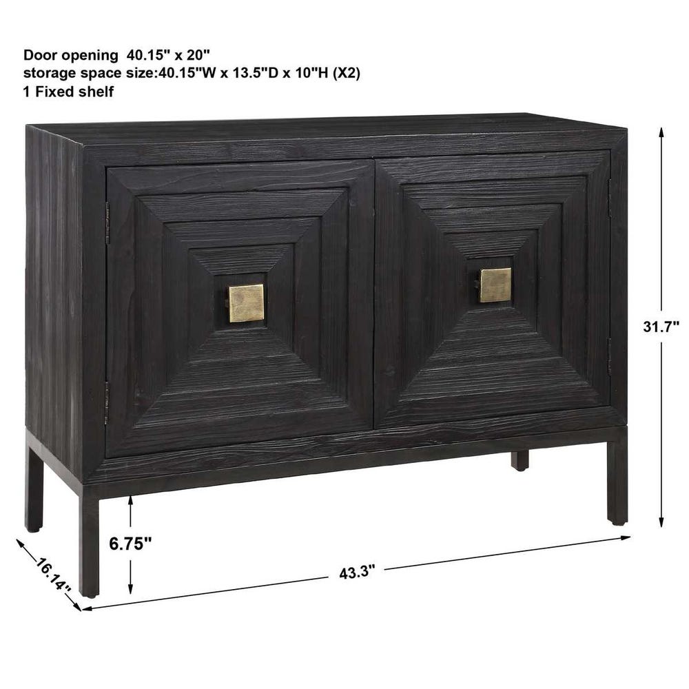 Uttermost Aiken 2 Door Cabinet