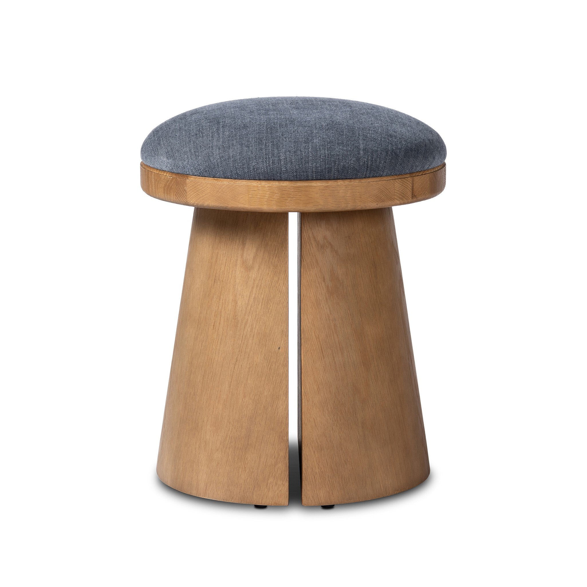 DENIM STOOL W45×D33×H46 Bea Accent Stool - Laughlin Denim