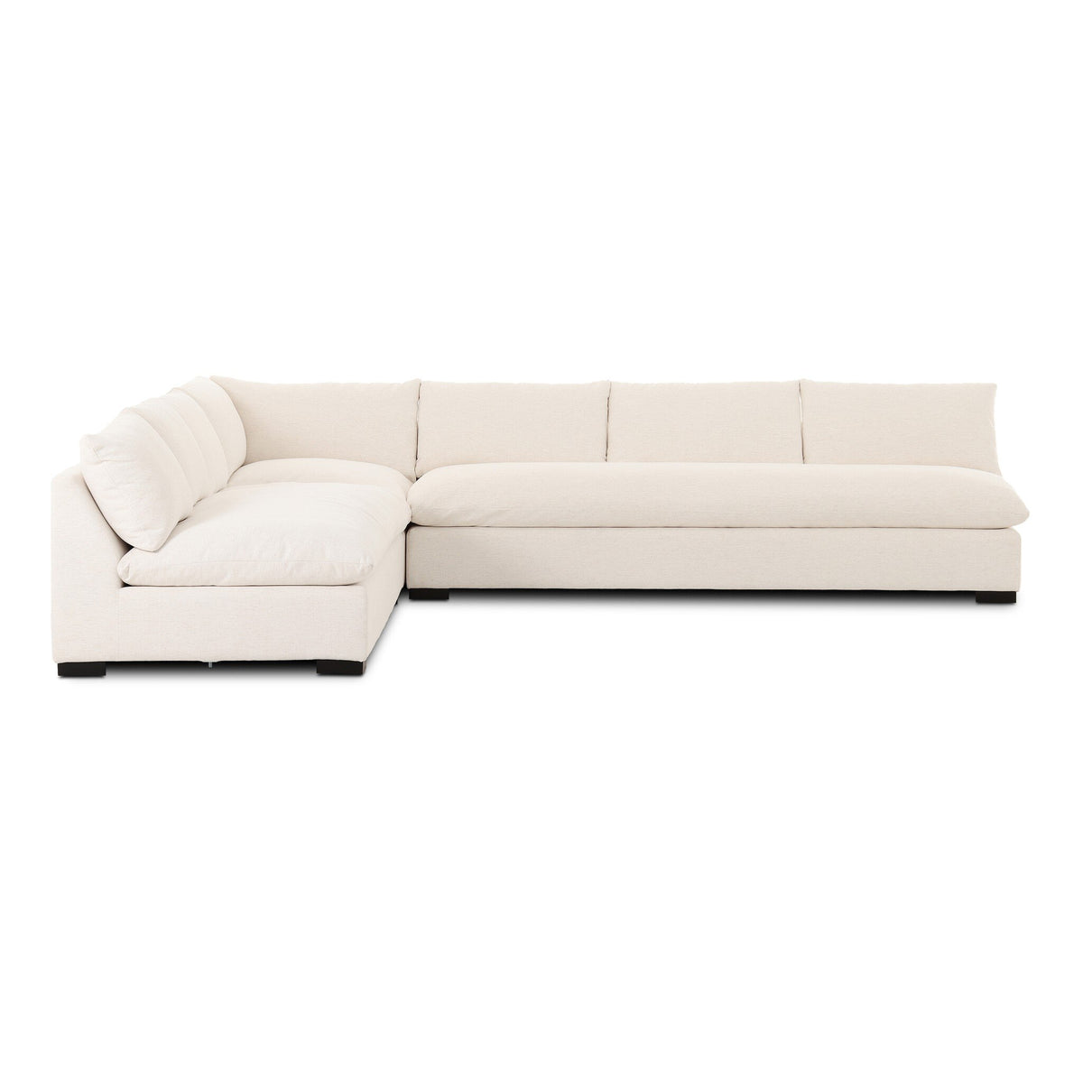 Grant 3-Piece Sectional - Crypton Nomad Snow by Four Hands