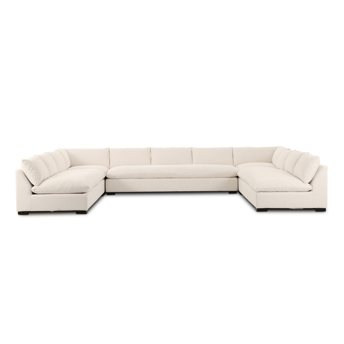 Grant 5-Piece Sectional - Crypton Nomad Snow by Four Hands