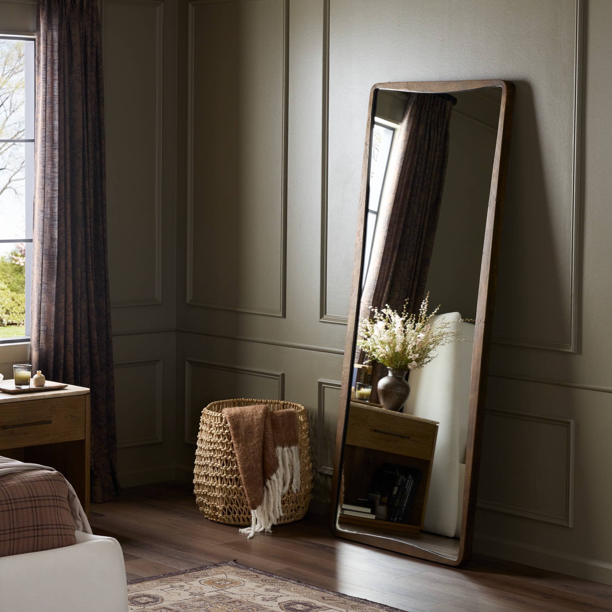 Regis Floor Mirror Mirrors Four Hands , Black Friday Sale Four Hands Furniture Sale, Old Bones Co, Mid Century Furniture Sale, Four Hands Furniture, Black Friday Sale Regis Floor Mirror,Gus Sale, Perigold Regis Floor Mirror Mirrors Black Friday Sale , Perigold Sale Regis Floor Mirror,Regis Floor Mirror Lulu and Georgia, Burke Decor Sale Regis Floor Mirror, www.oldbonesco.com