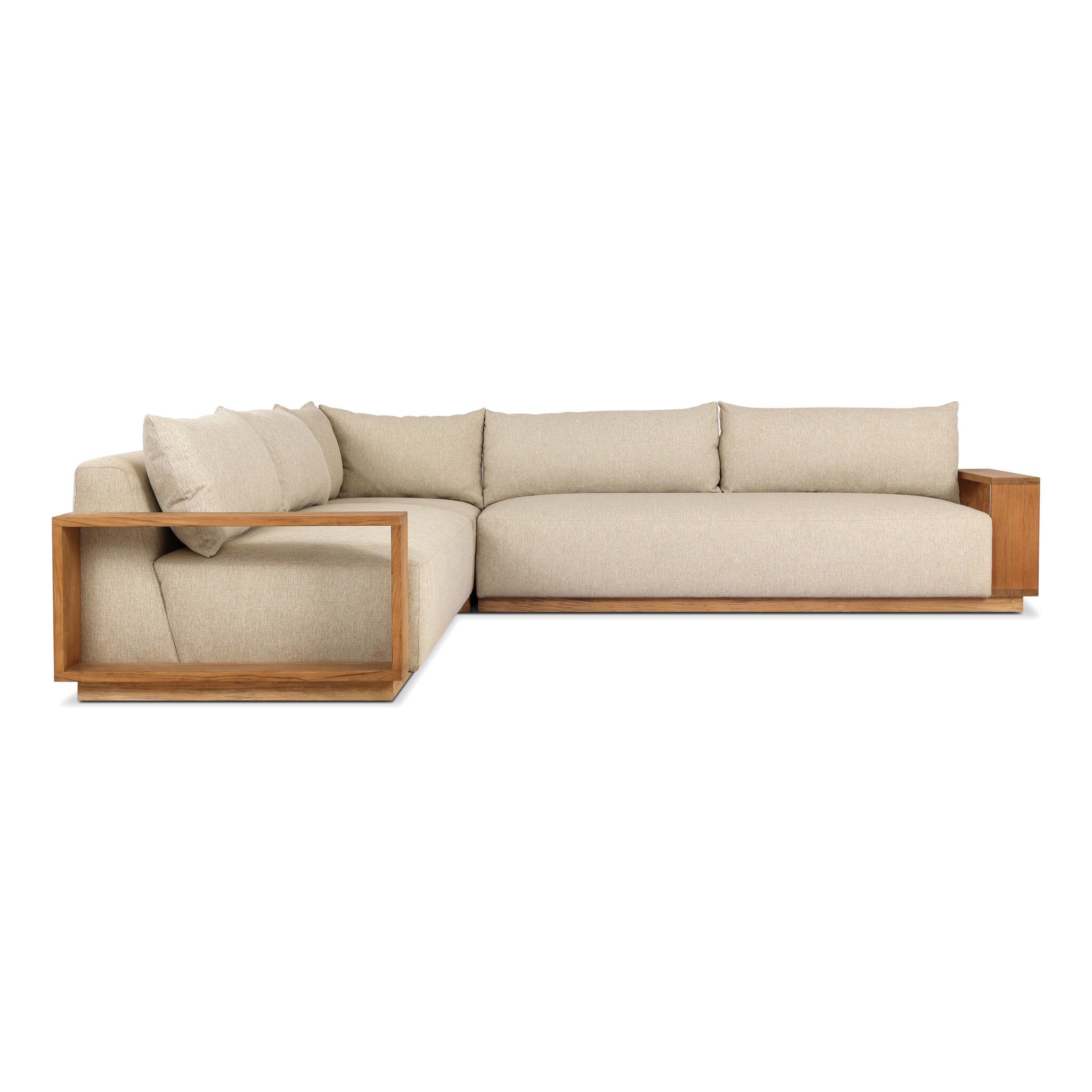 Branford Outdoor 3-Piece Sectional