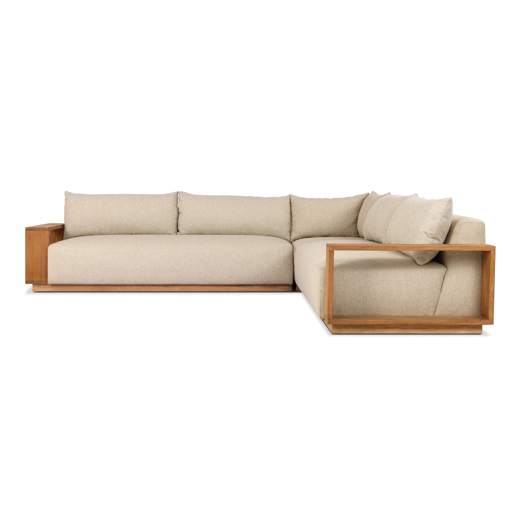 Branford Outdoor 3-Piece Sectional