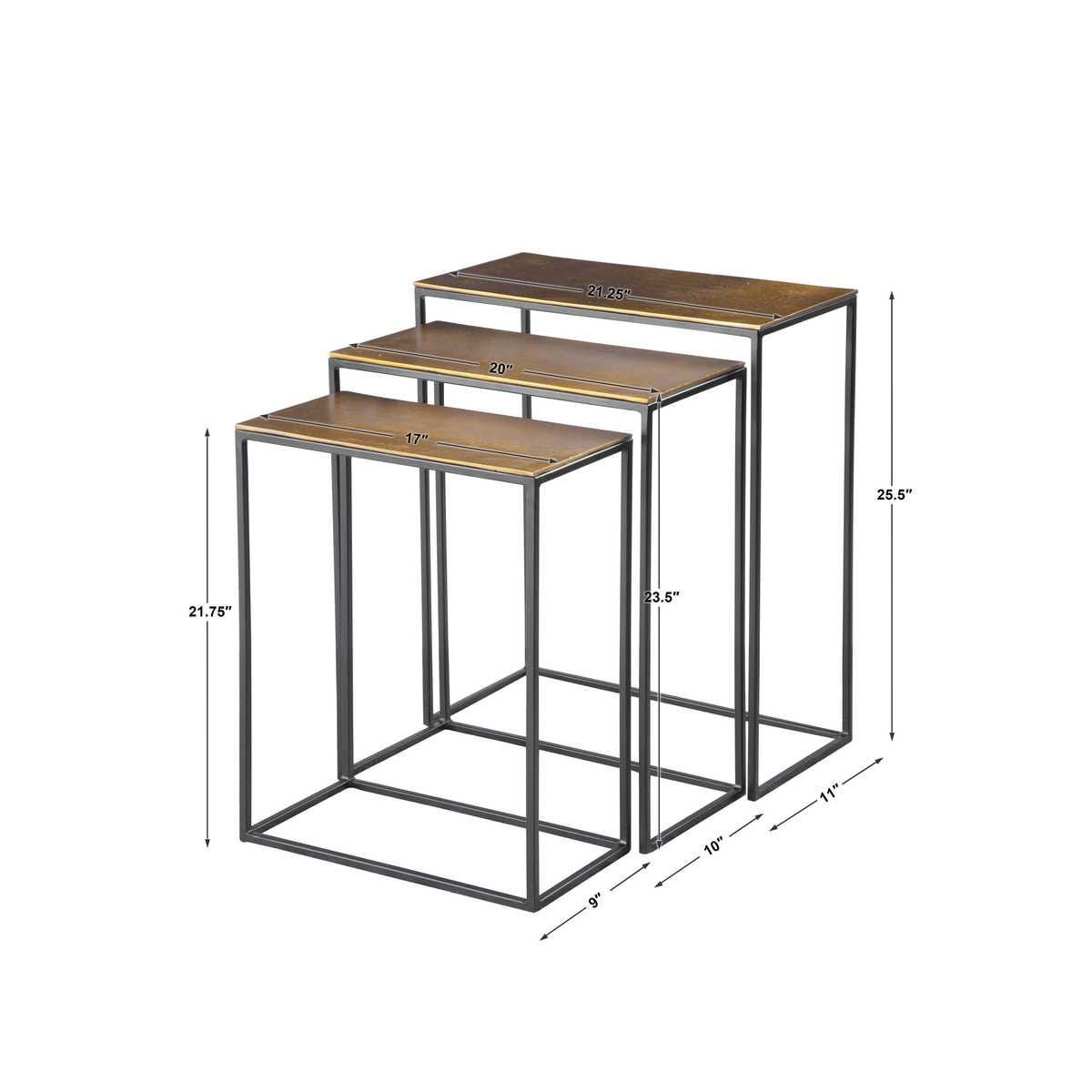 Uttermost Coreene Nesting Tables - Set of 3