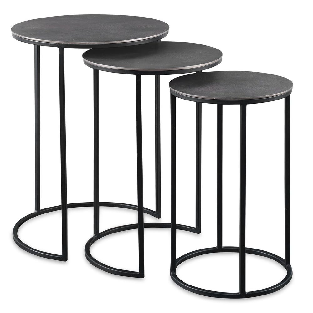 Uttermost Erik Metal Nesting Tables - Set of 3