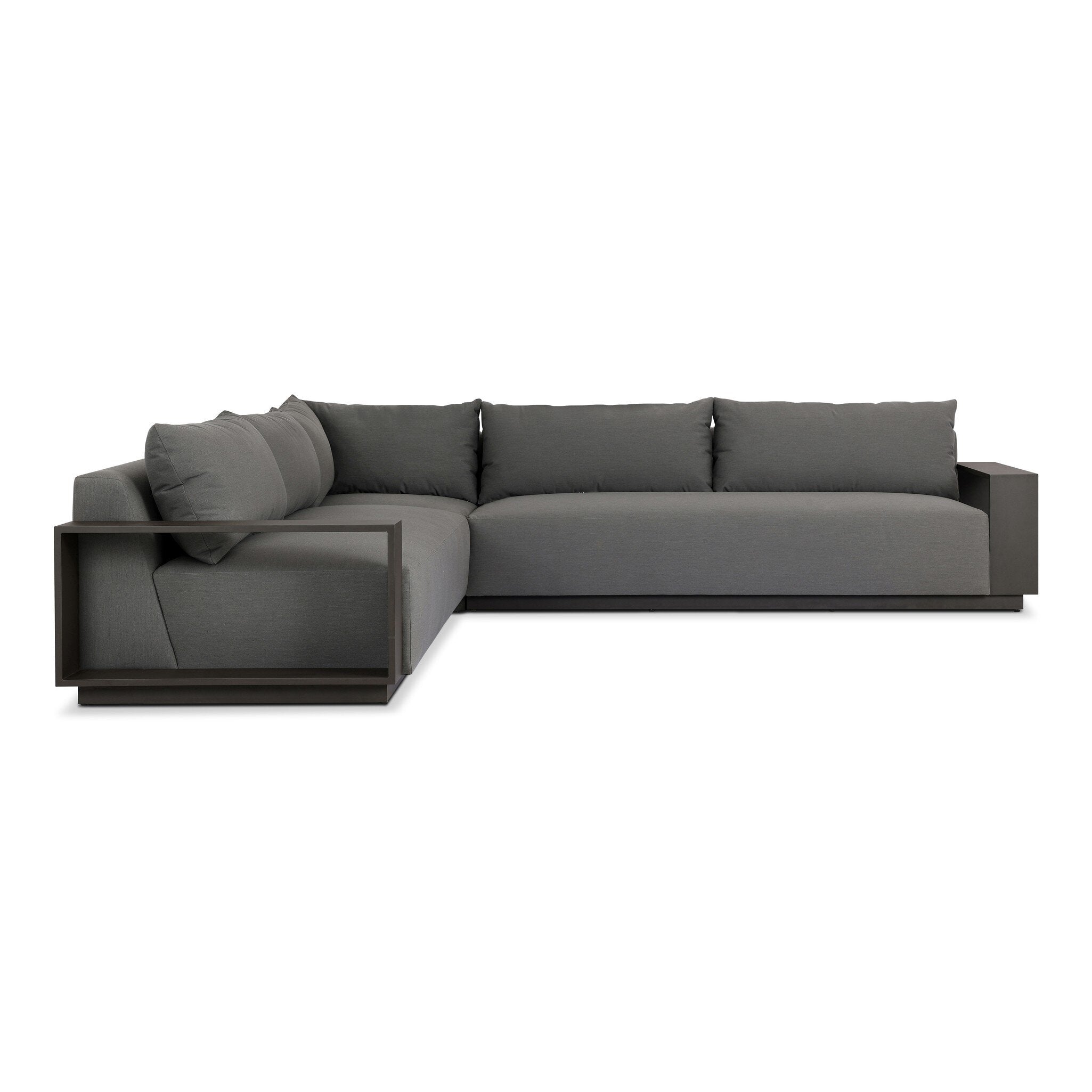 Branford Outdoor Metal 3-Piece Sectional