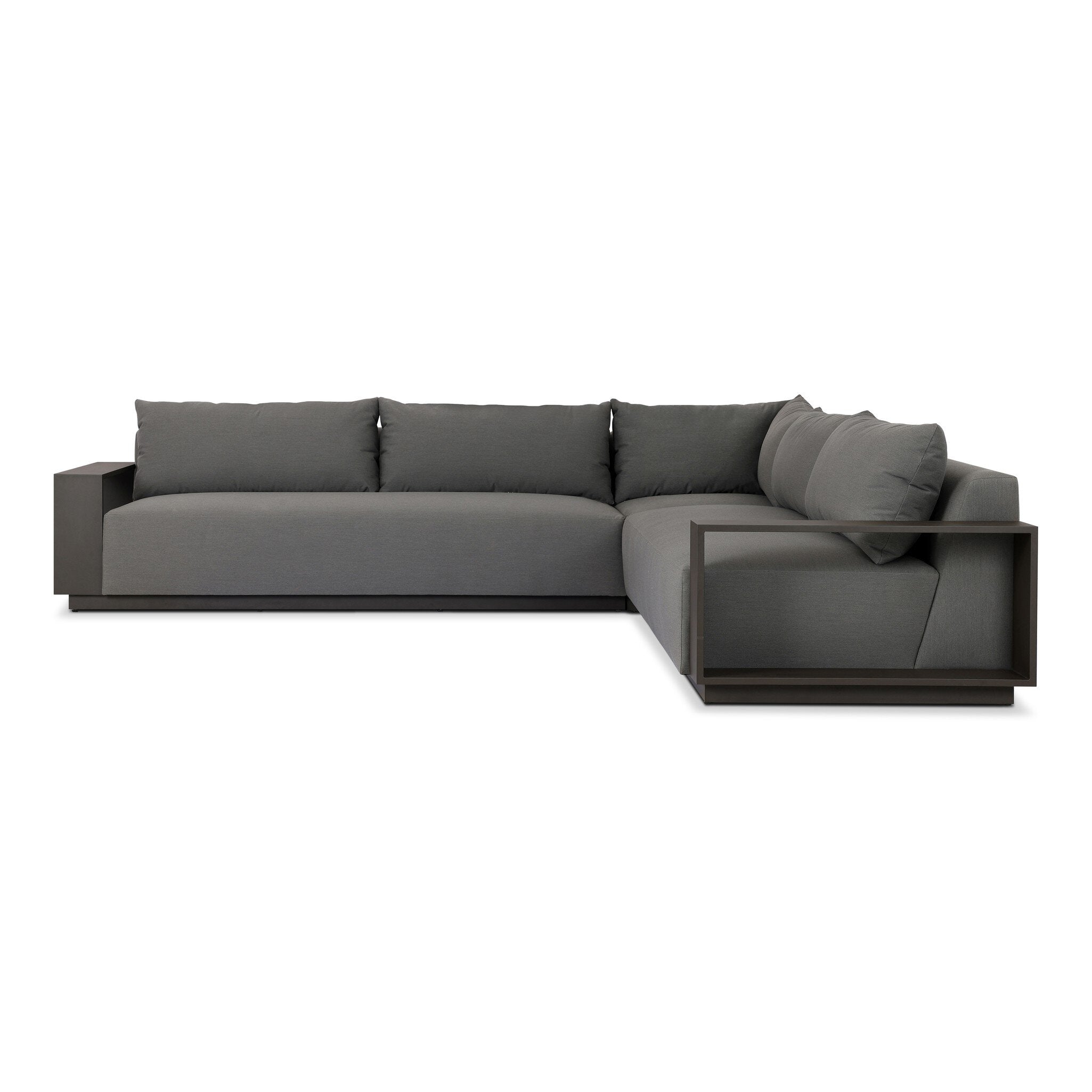Branford Outdoor Metal 3-Piece Sectional