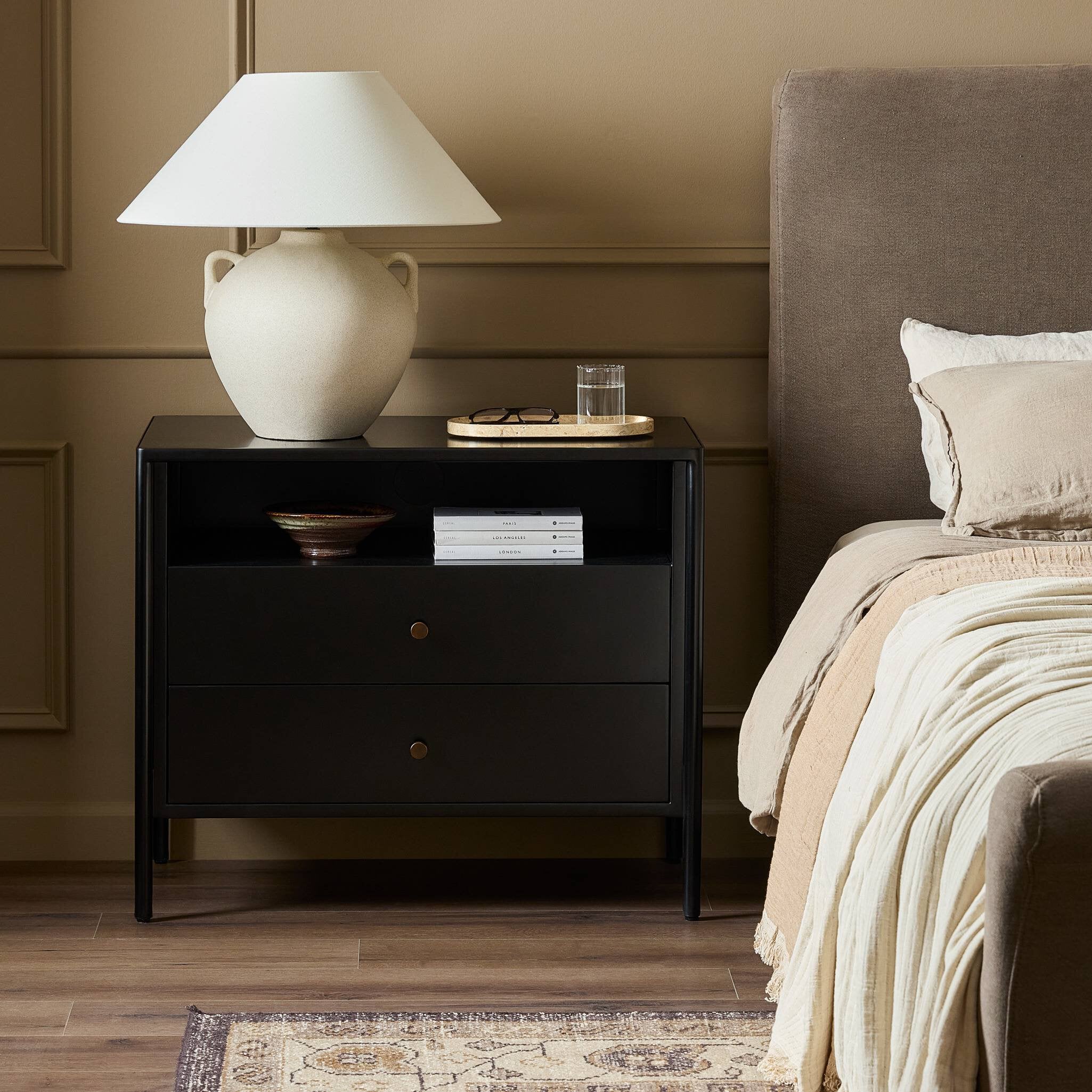 Soto Large Nightstand Nightstands Four Hands , Black Friday Sale Four Hands Furniture Sale, Old Bones Co, Mid Century Furniture Sale, Four Hands Furniture, Black Friday Sale Soto Large Nightstand,Gus Sale, Perigold Soto Large Nightstand Nightstands Black Friday Sale , Perigold Sale Soto Large Nightstand,Soto Large Nightstand Lulu and Georgia, Burke Decor Sale Soto Large Nightstand, www.oldbonesco.com