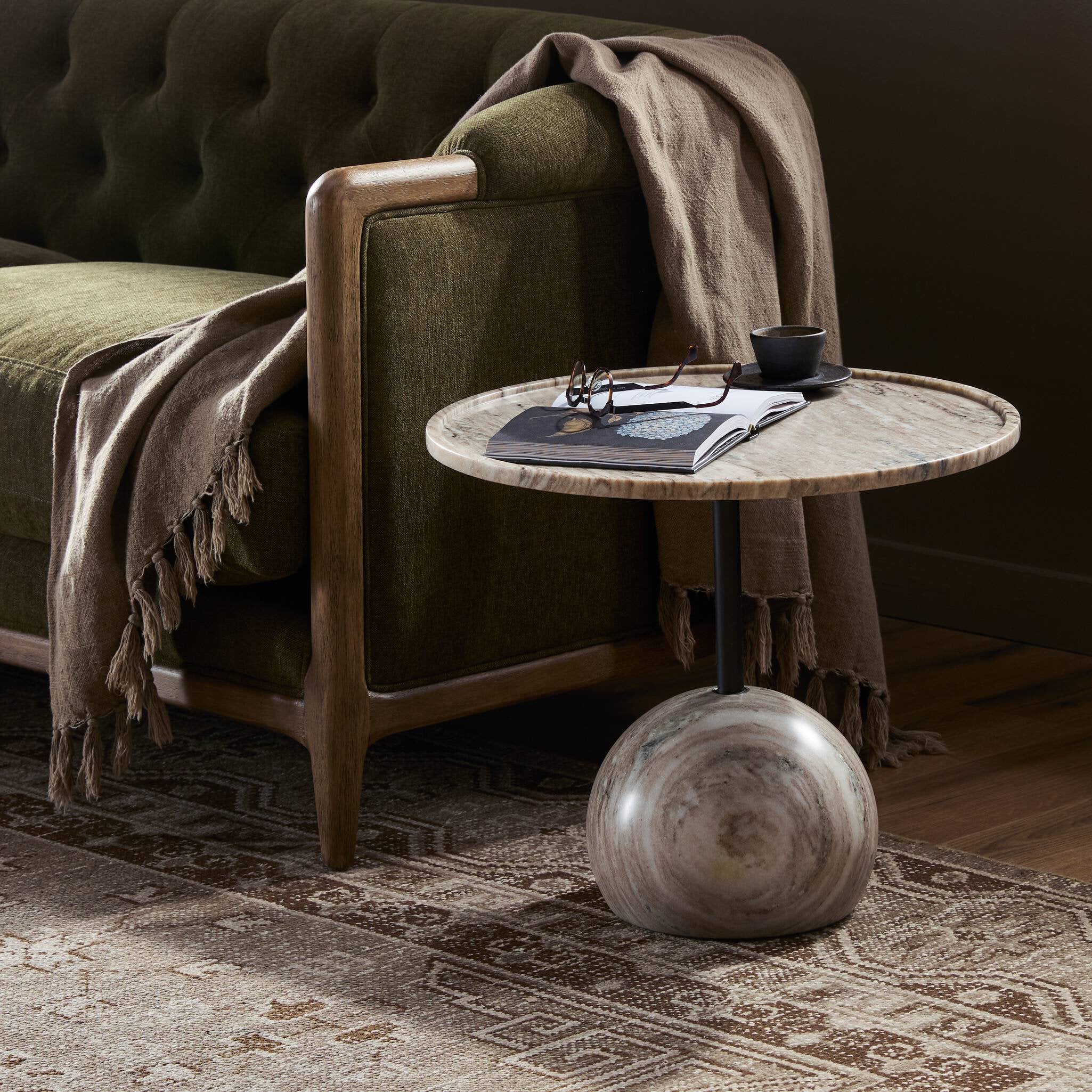Viola End Table Side & End Tables Four Hands , Black Friday Sale Four Hands Furniture Sale, Old Bones Co, Mid Century Furniture Sale, Four Hands Furniture, Black Friday Sale Viola End Table,Gus Sale, Perigold Viola End Table Side & End Tables Black Friday Sale , Perigold Sale Viola End Table,Viola End Table Lulu and Georgia, Burke Decor Sale Viola End Table, www.oldbonesco.com