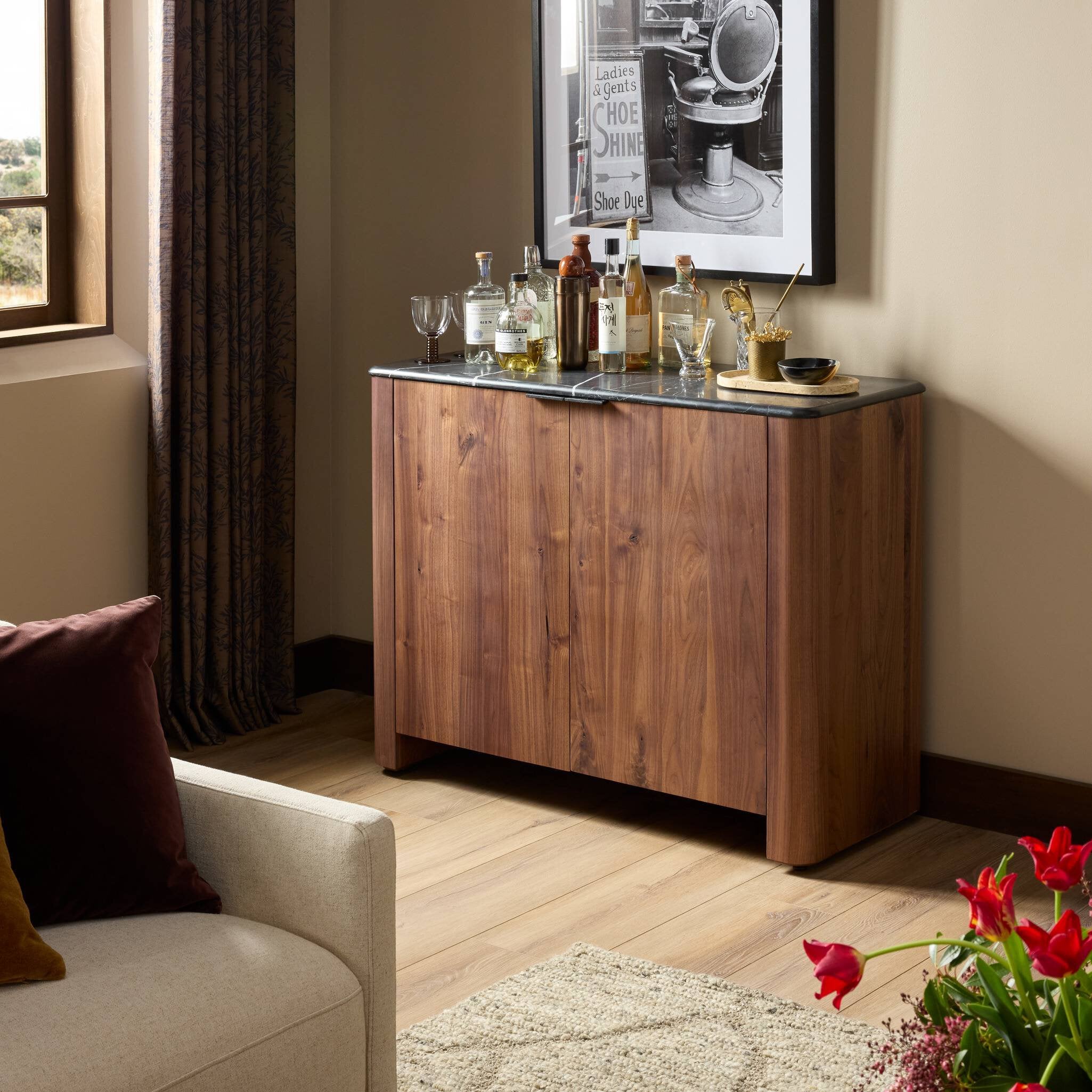 Tatum Small Cabinet - Walnut Natural