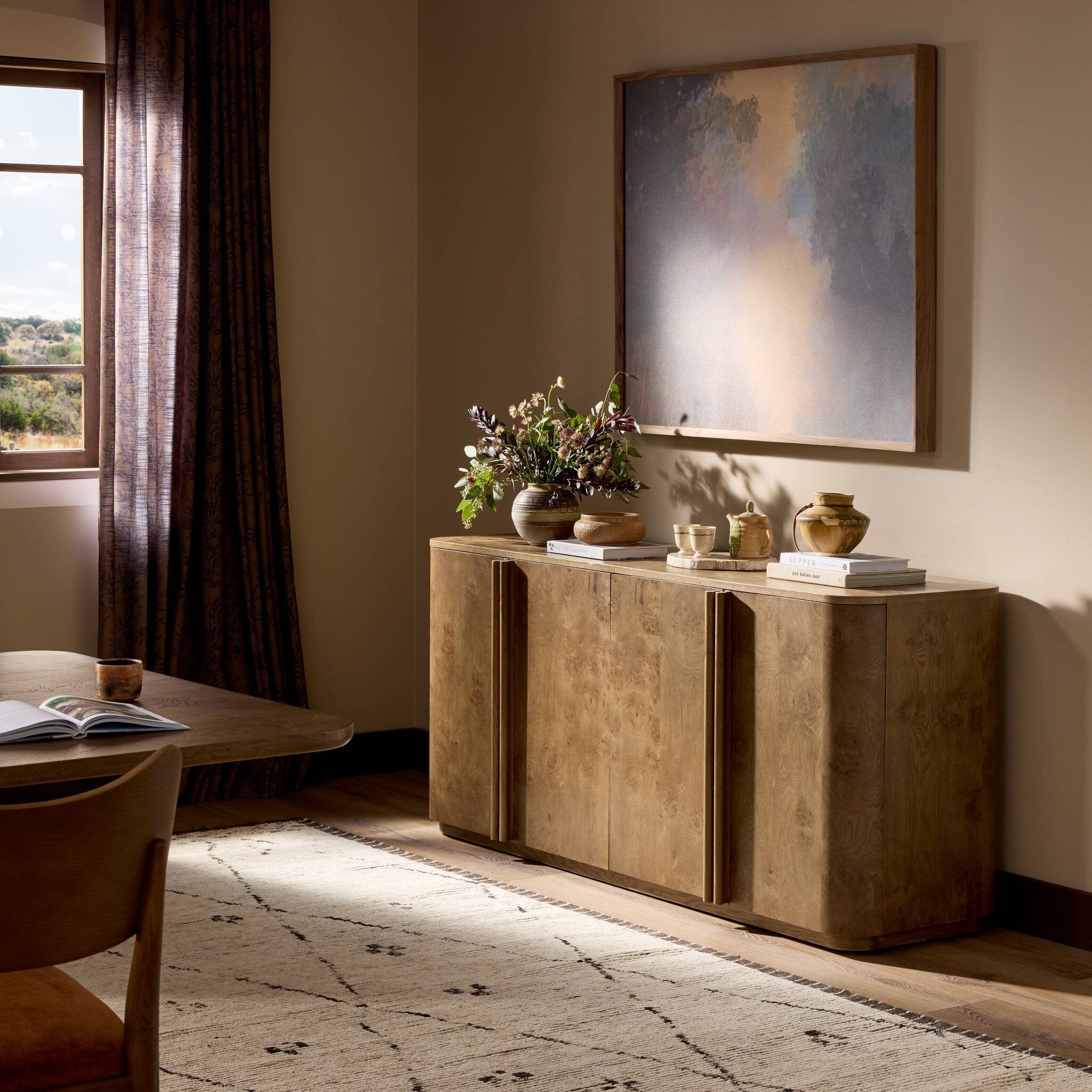 Morley Sideboard - Rye Medium Burl Oak Veneer
