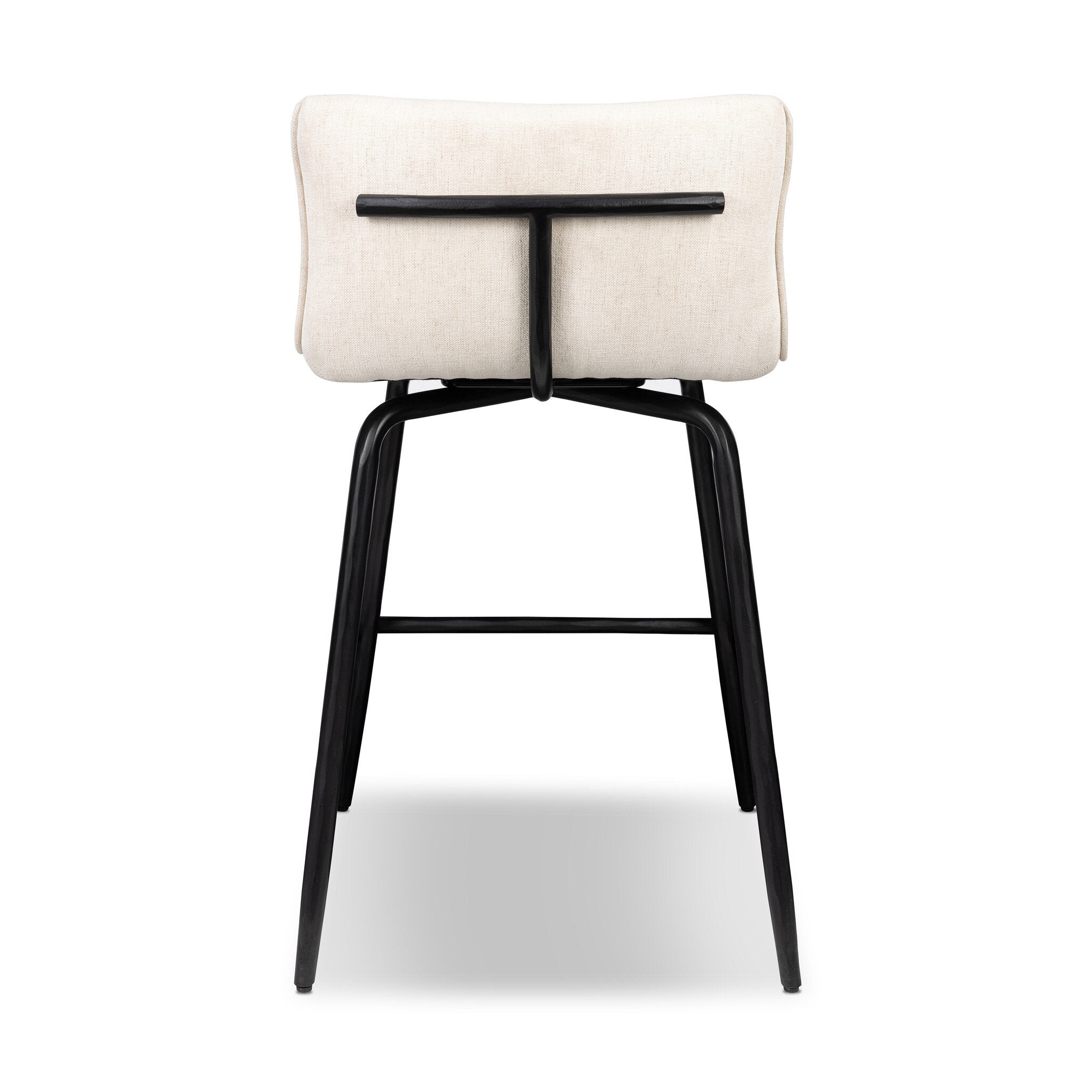 Ridley Swivel Counter Stool - Crypton Nomad Snow