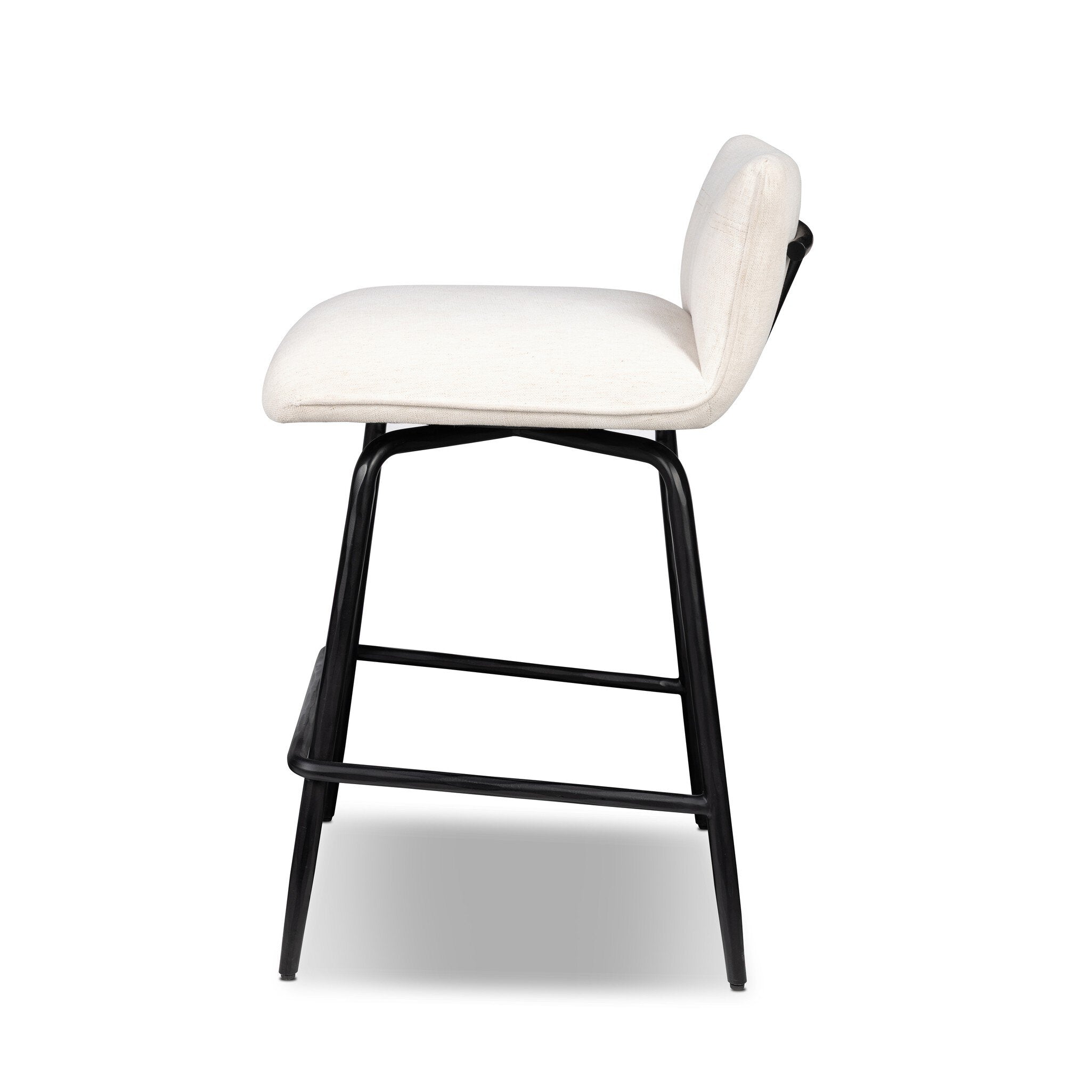 Ridley Swivel Counter Stool - Crypton Nomad Snow