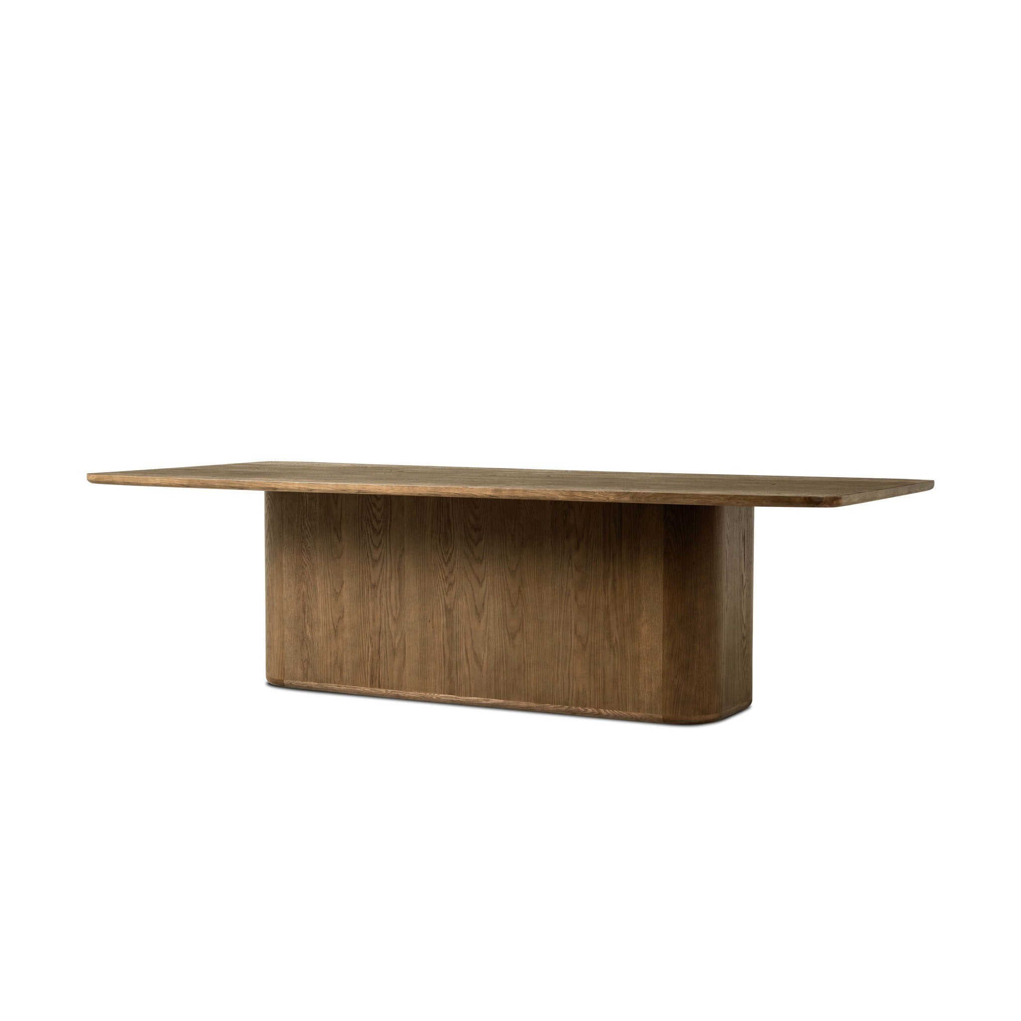 Morley Dining Table - Rye Medium Burl Oak Veneer