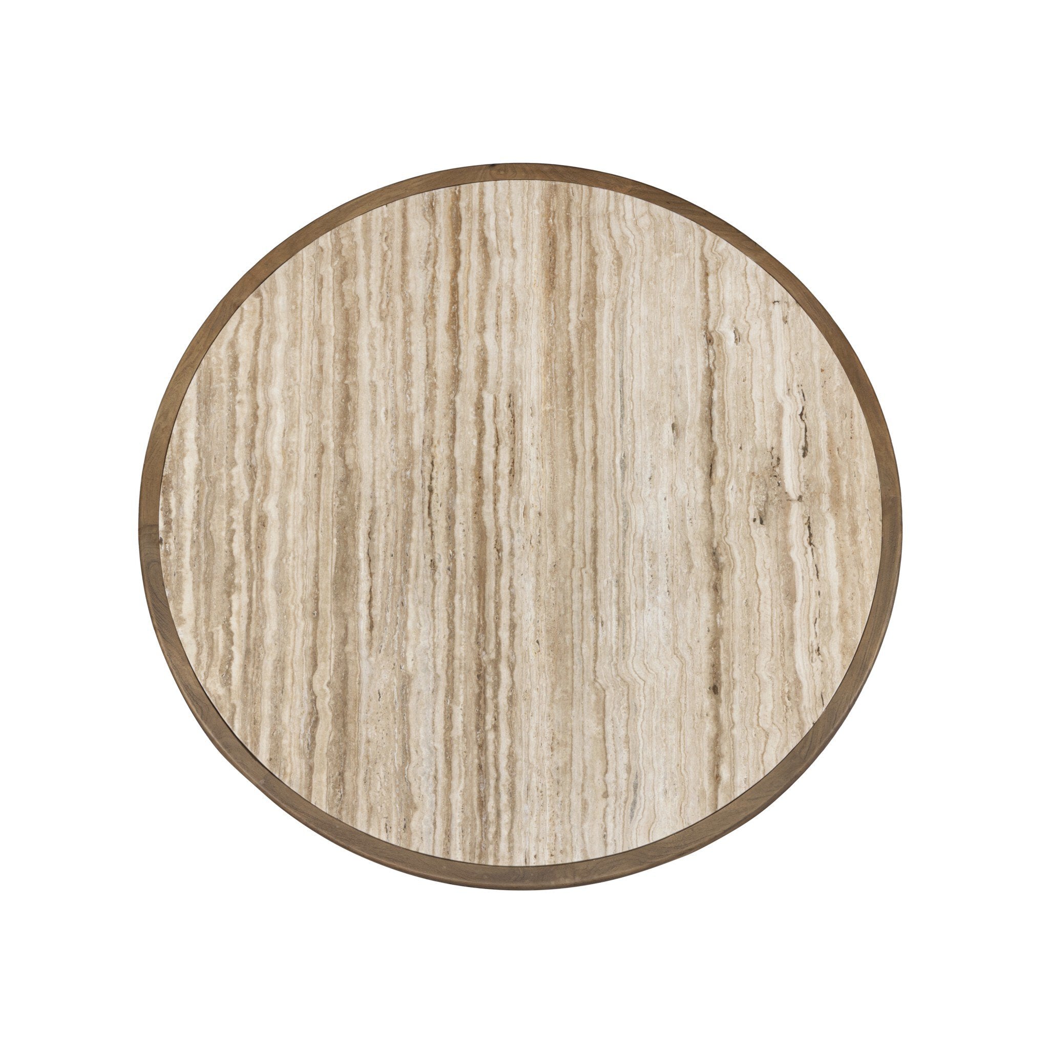 Bourne Dining Table - Light Beige Travertine