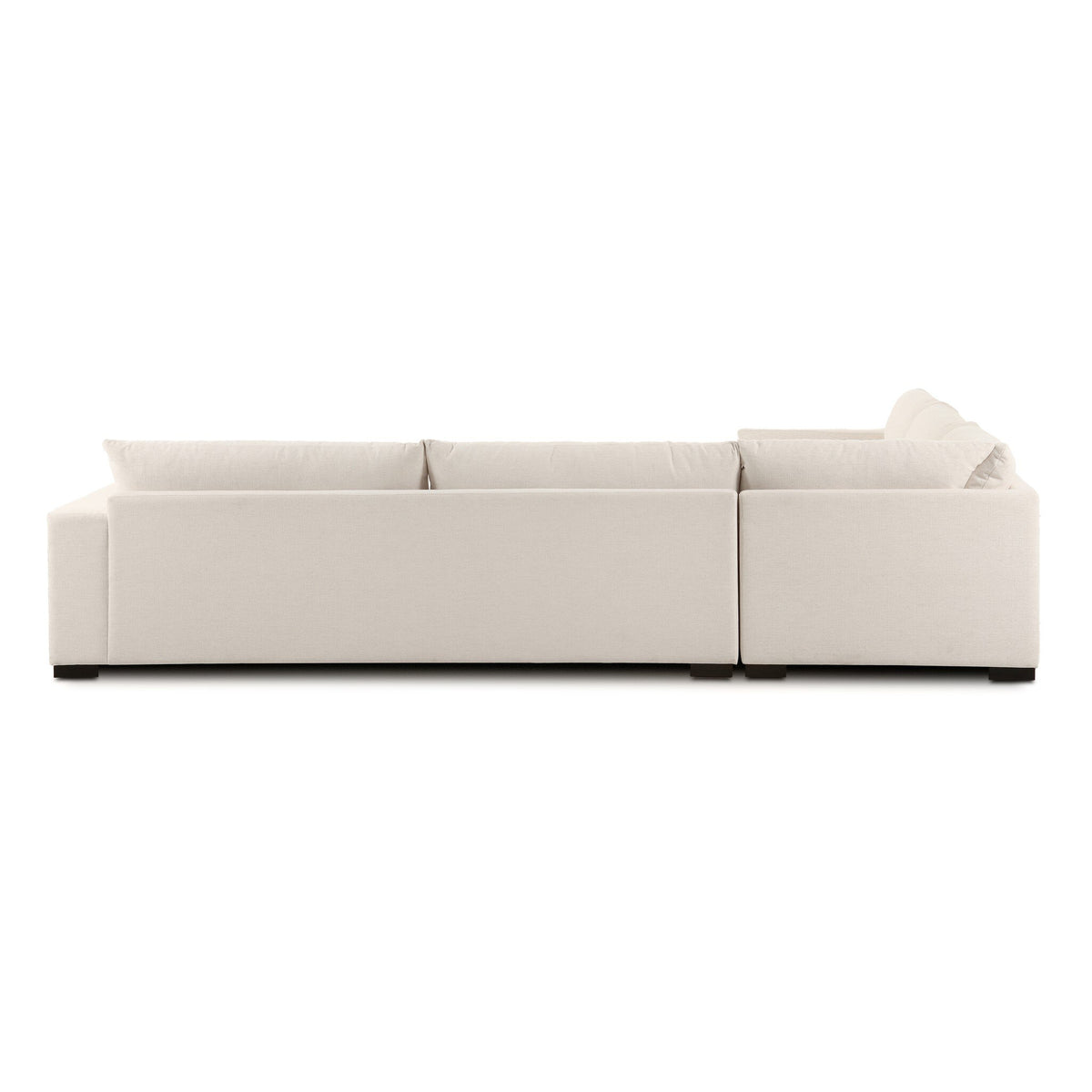 Grant 3 Piece Sectional with Arms - Crypton Nomad Snow by Four Hands