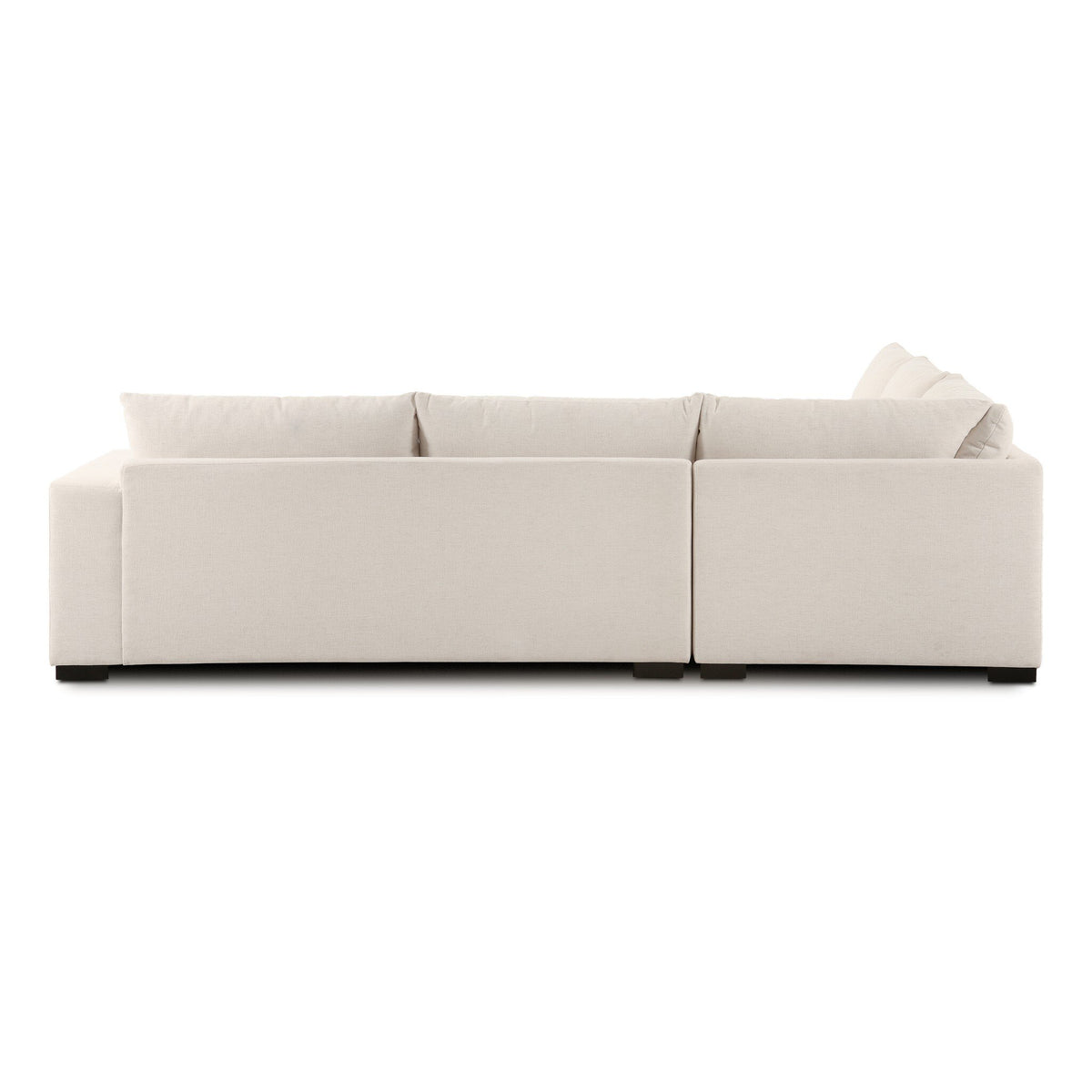 Grant 3 Piece Sectional with Arms - Crypton Nomad Snow by Four Hands