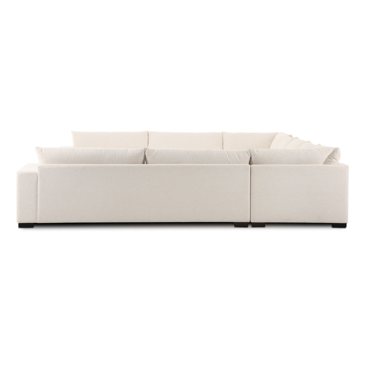 Grant 5 Piece Sectional with Arms - Crypton Nomad Snow by Four Hands