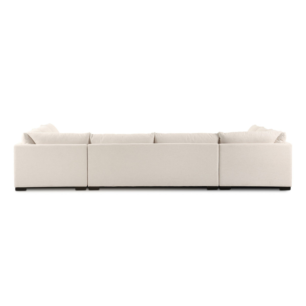 Grant 5 Piece Sectional with Arms - Crypton Nomad Snow by Four Hands