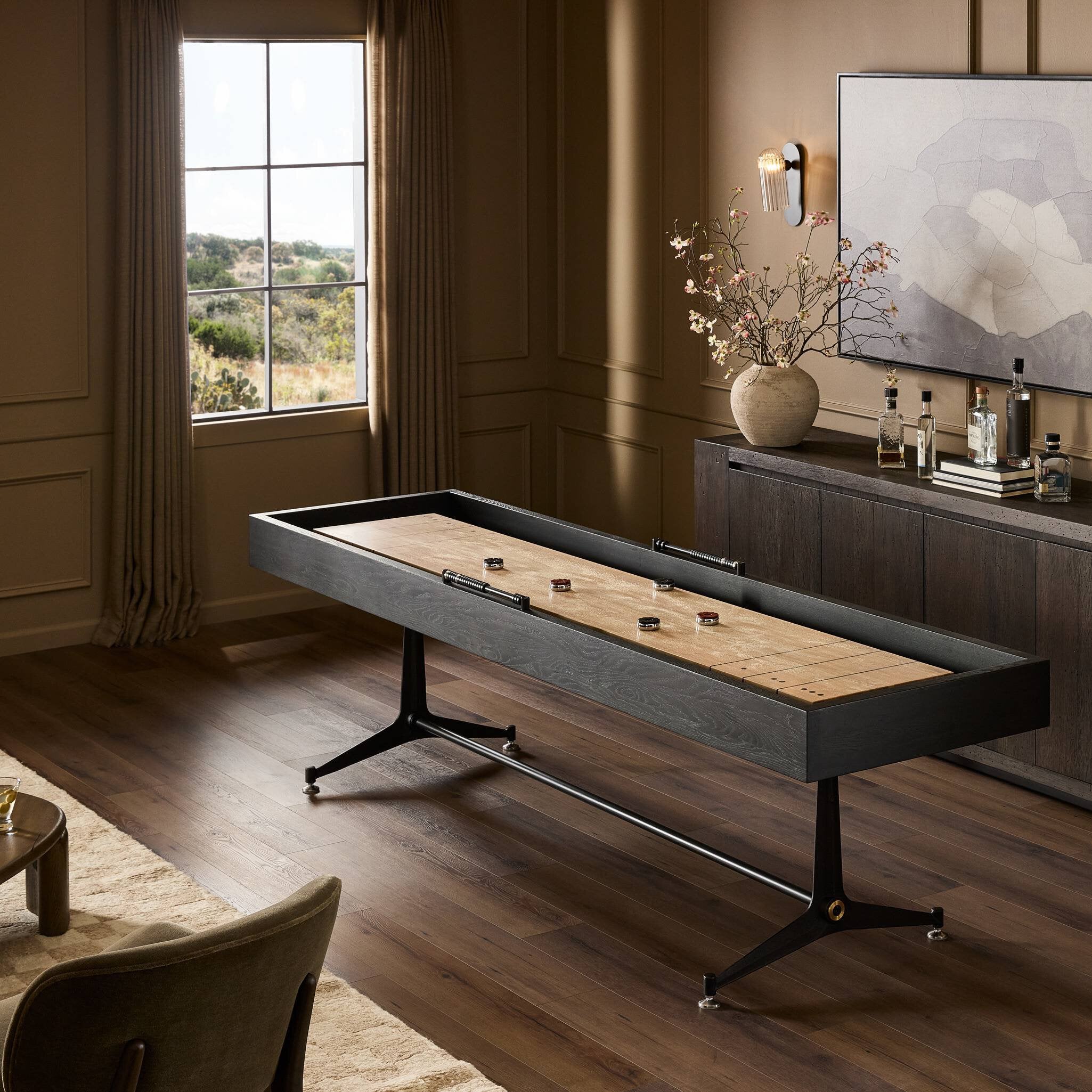 District Eight Shuffleboard Table