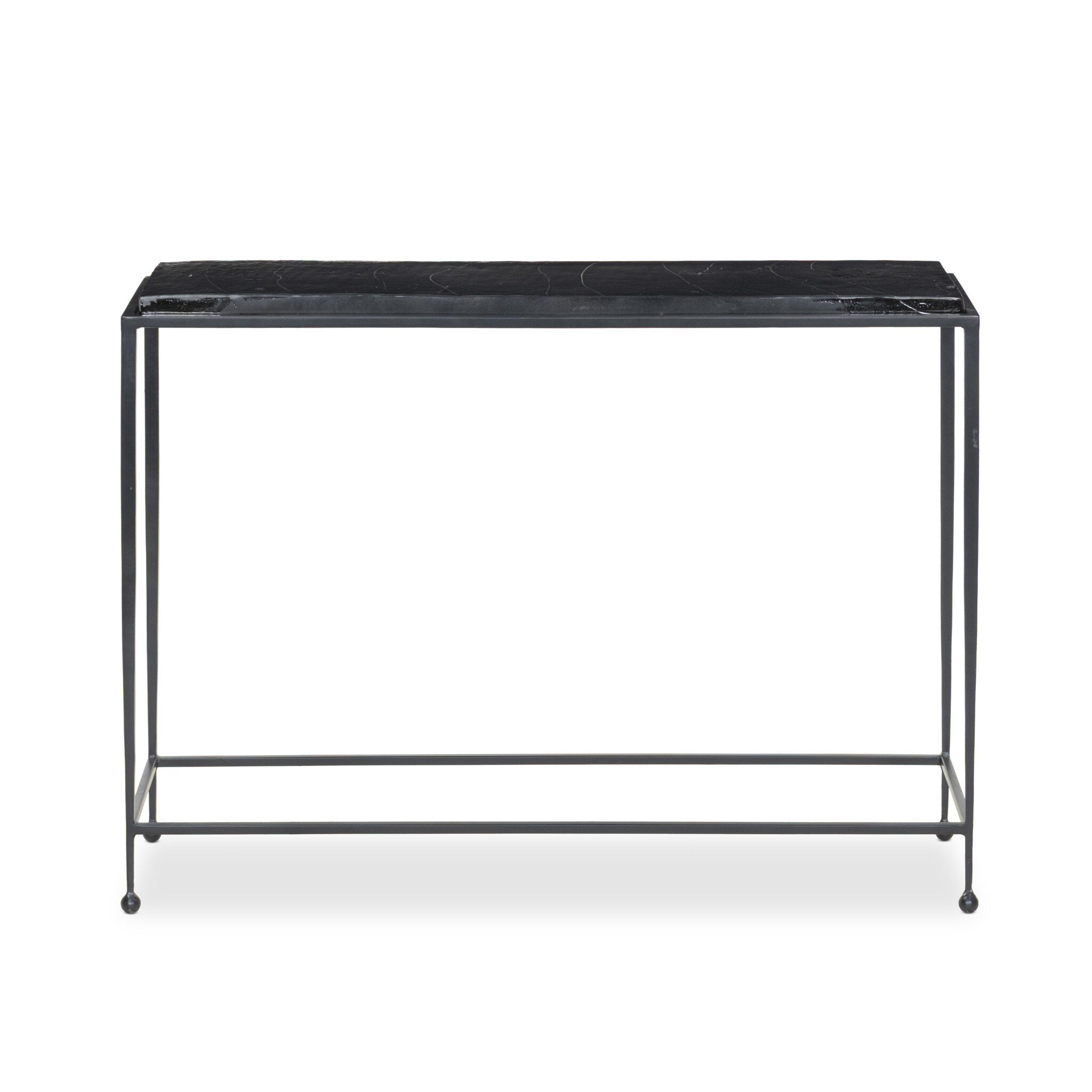Dalston Cast Glass Console Table