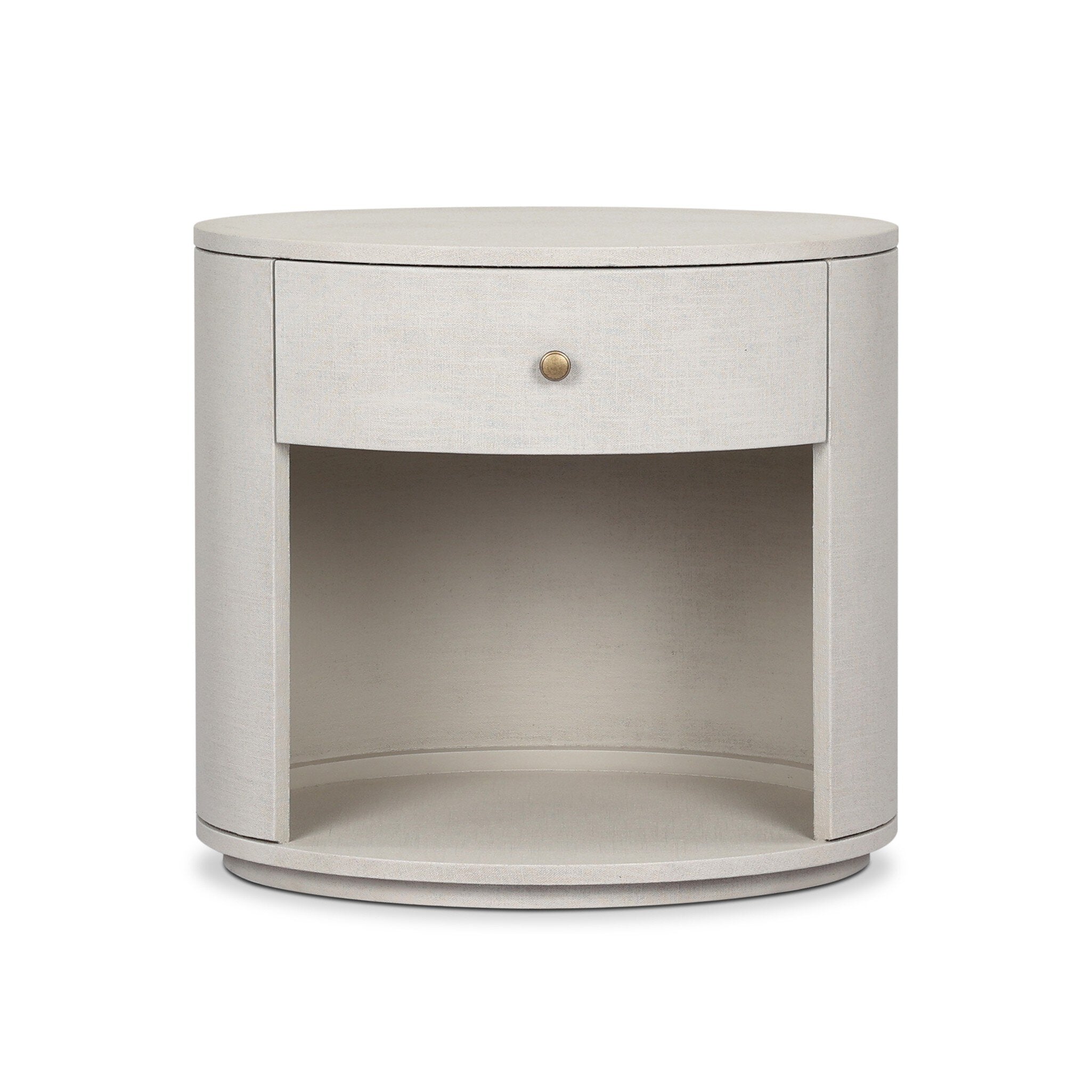Amelia Oval One Drawer Nightstand