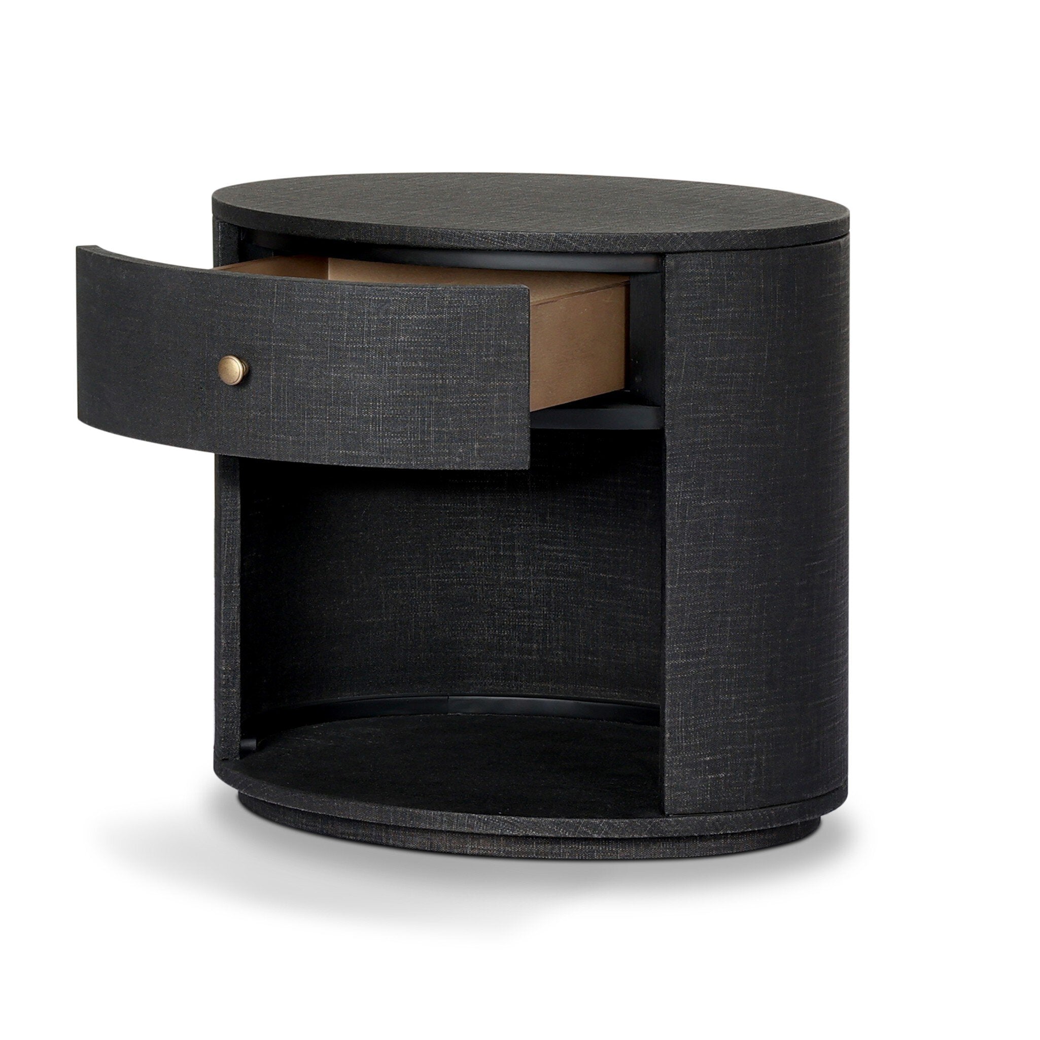 Amelia Oval One Drawer Nightstand