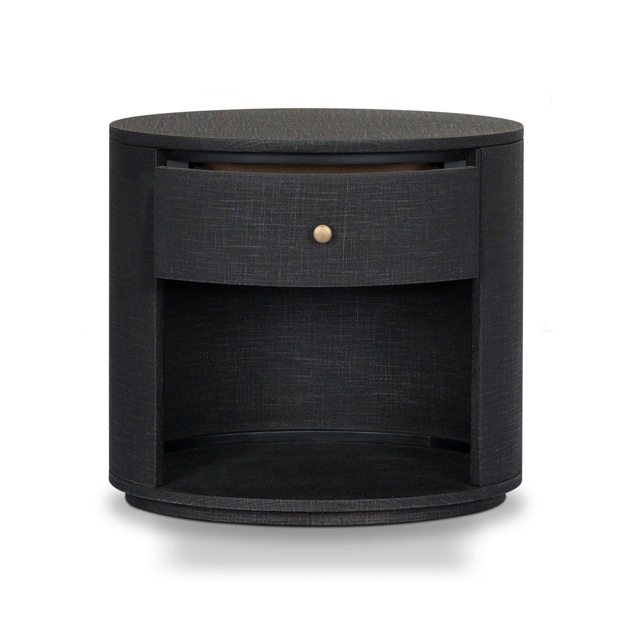 Amelia Oval One Drawer Nightstand | Four Hands
