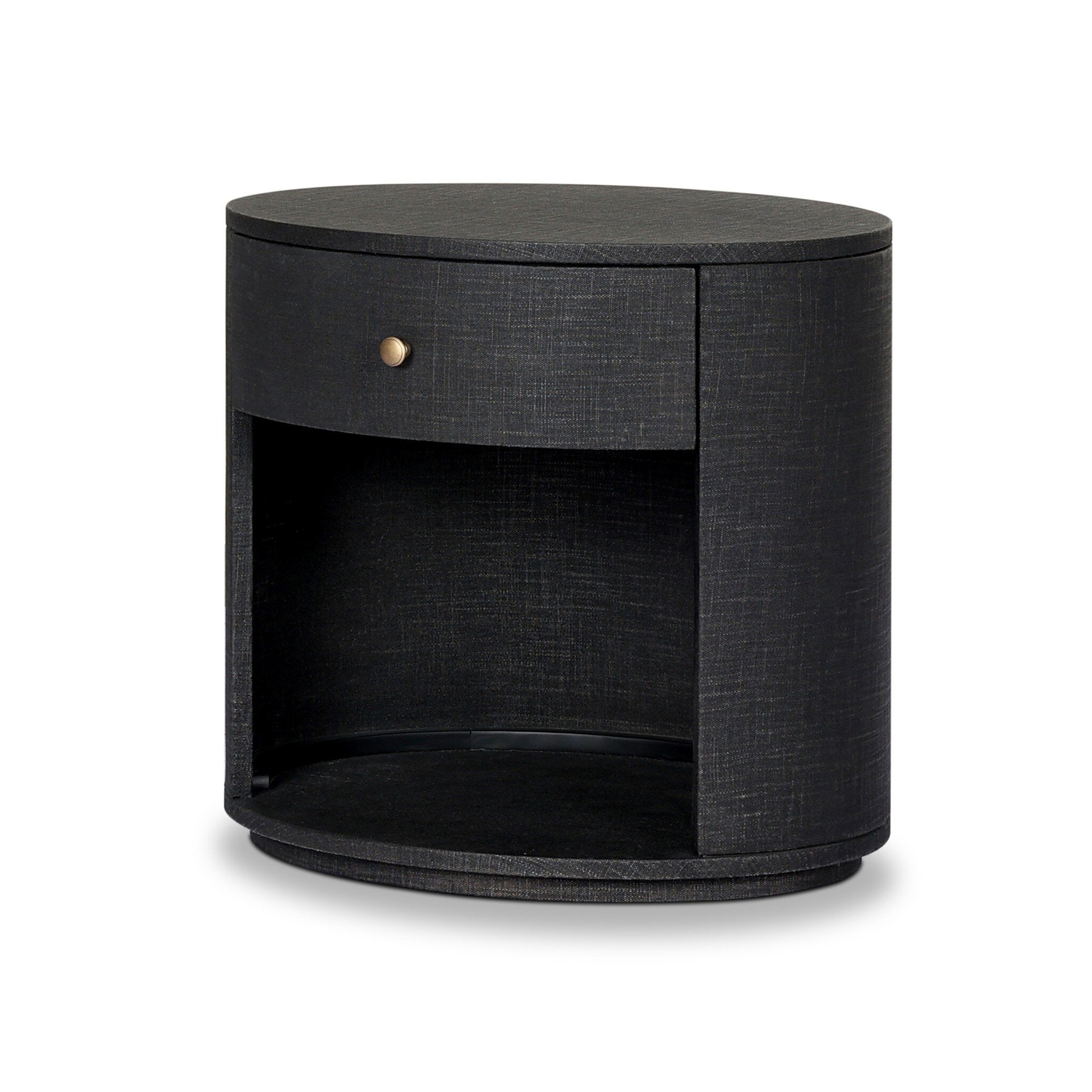 Amelia Oval One Drawer Nightstand