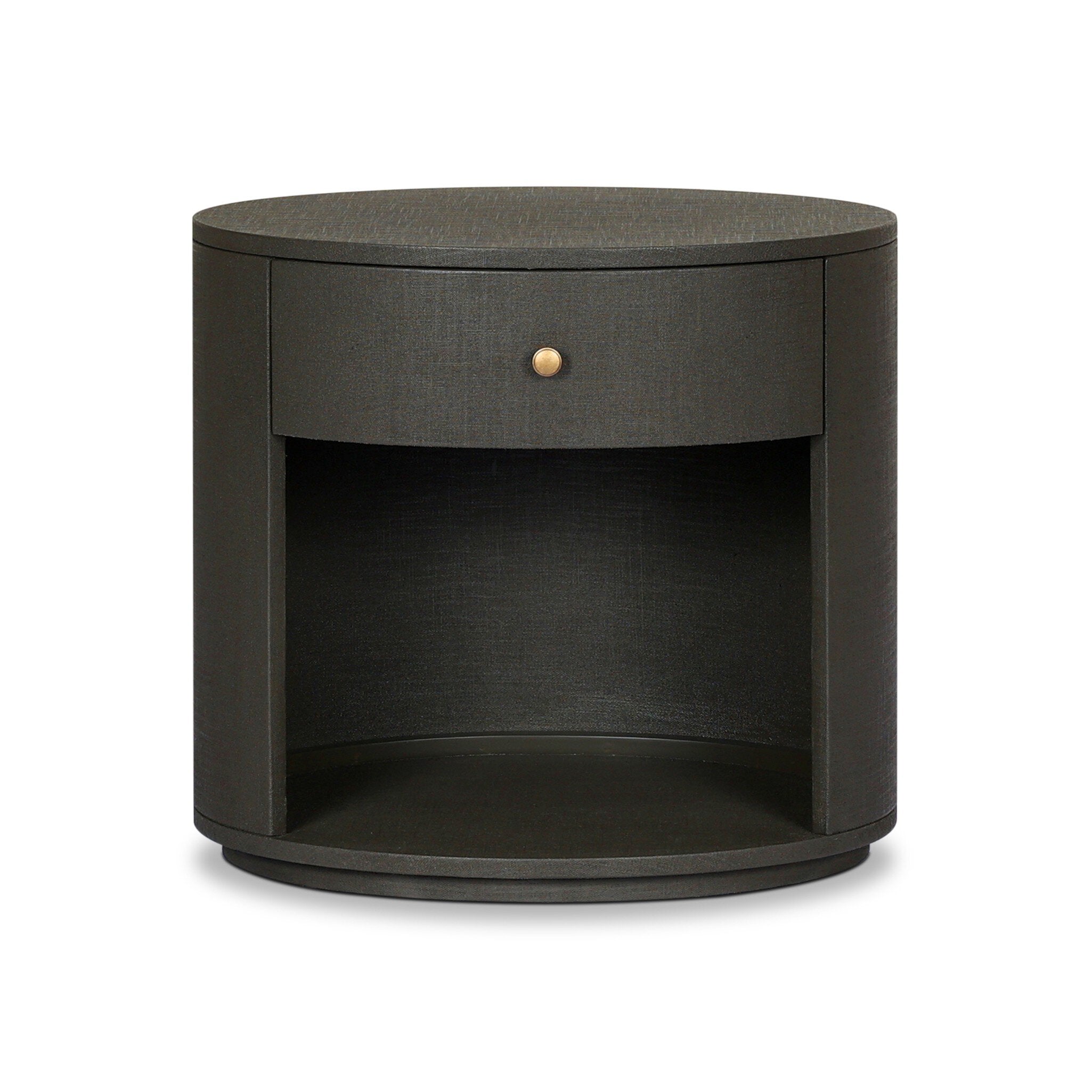 Amelia Oval One Drawer Nightstand